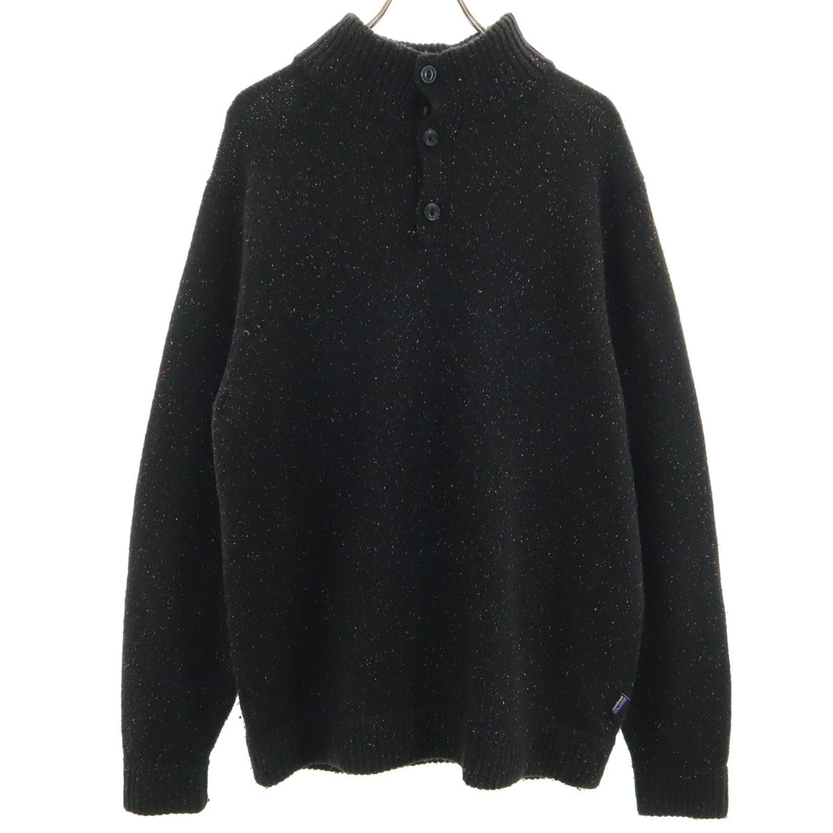 patagonia パタゴニア 長袖 オフカントリープルオーバー ニット L ブラック セーター アウトドア STY50595 メンズ