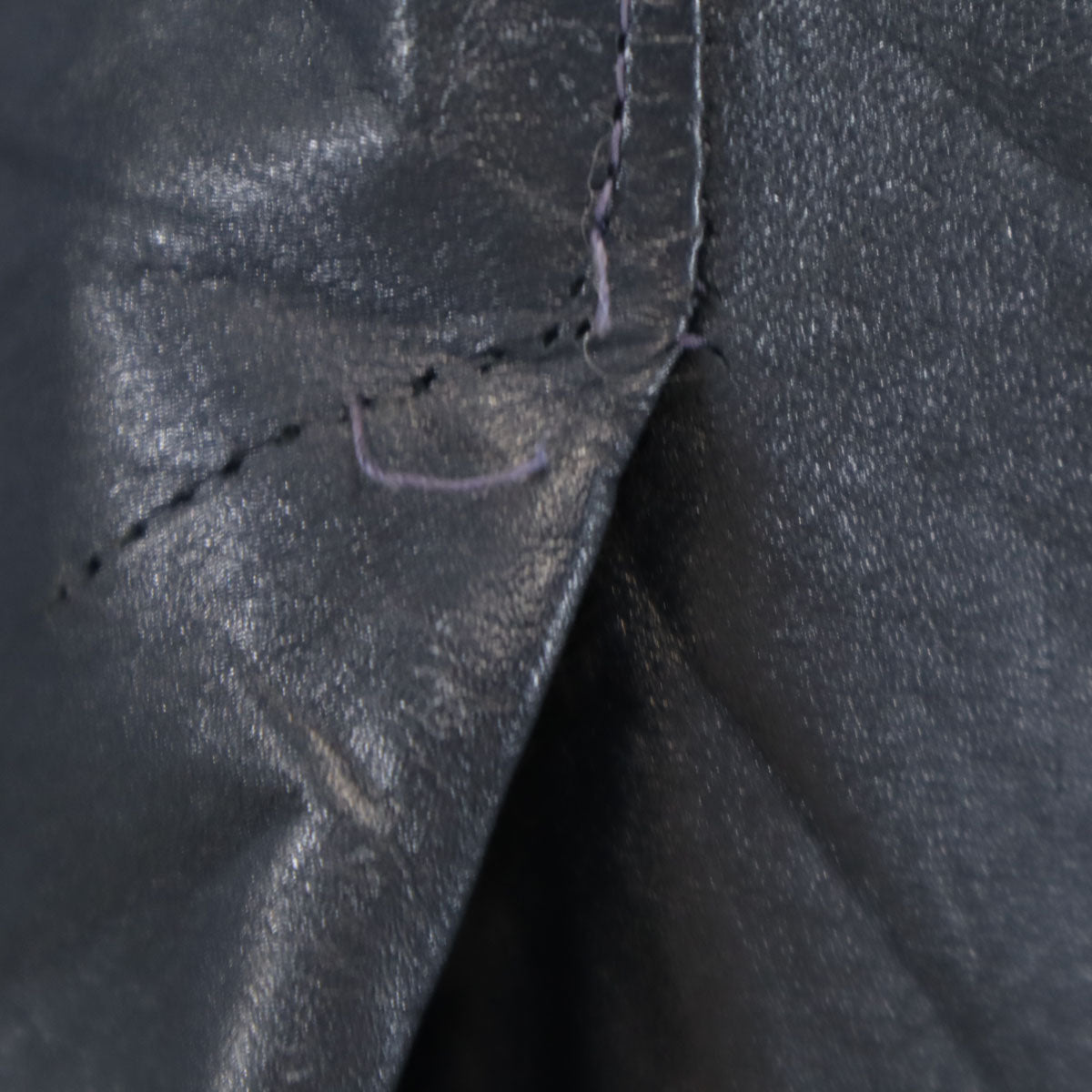 ドンベリーニ 本革レザー ピーコート 42 ネイビー ライナー付き メンズ