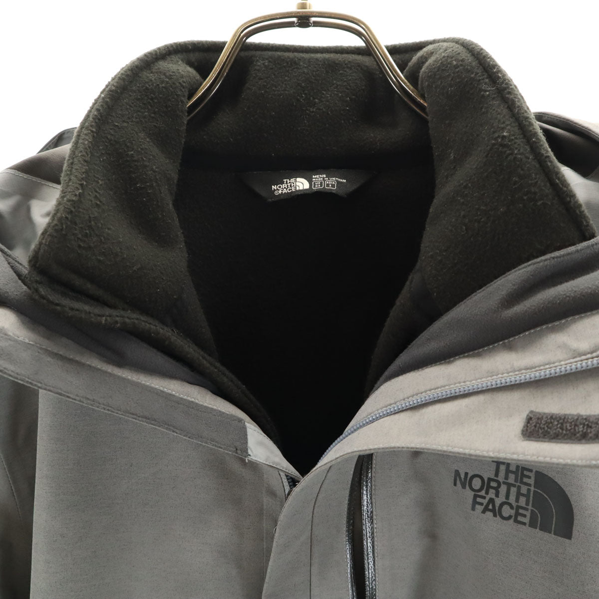 THE NORTH FACE ノースフェイス 3Layar GORE-TEX ジャケット S グレー NF0A3VR9 アウトドア ライナー付き メンズ