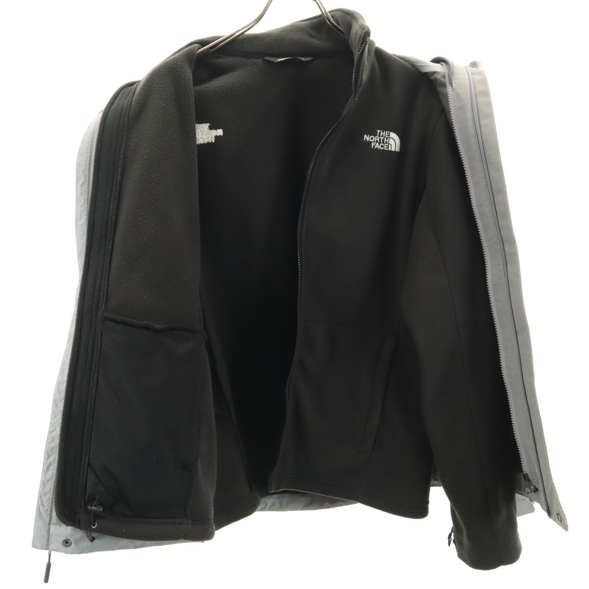 THE NORTH FACE ノースフェイス 3Layar GORE-TEX ジャケット S グレー NF0A3VR9 アウトドア ライナー付き メンズ