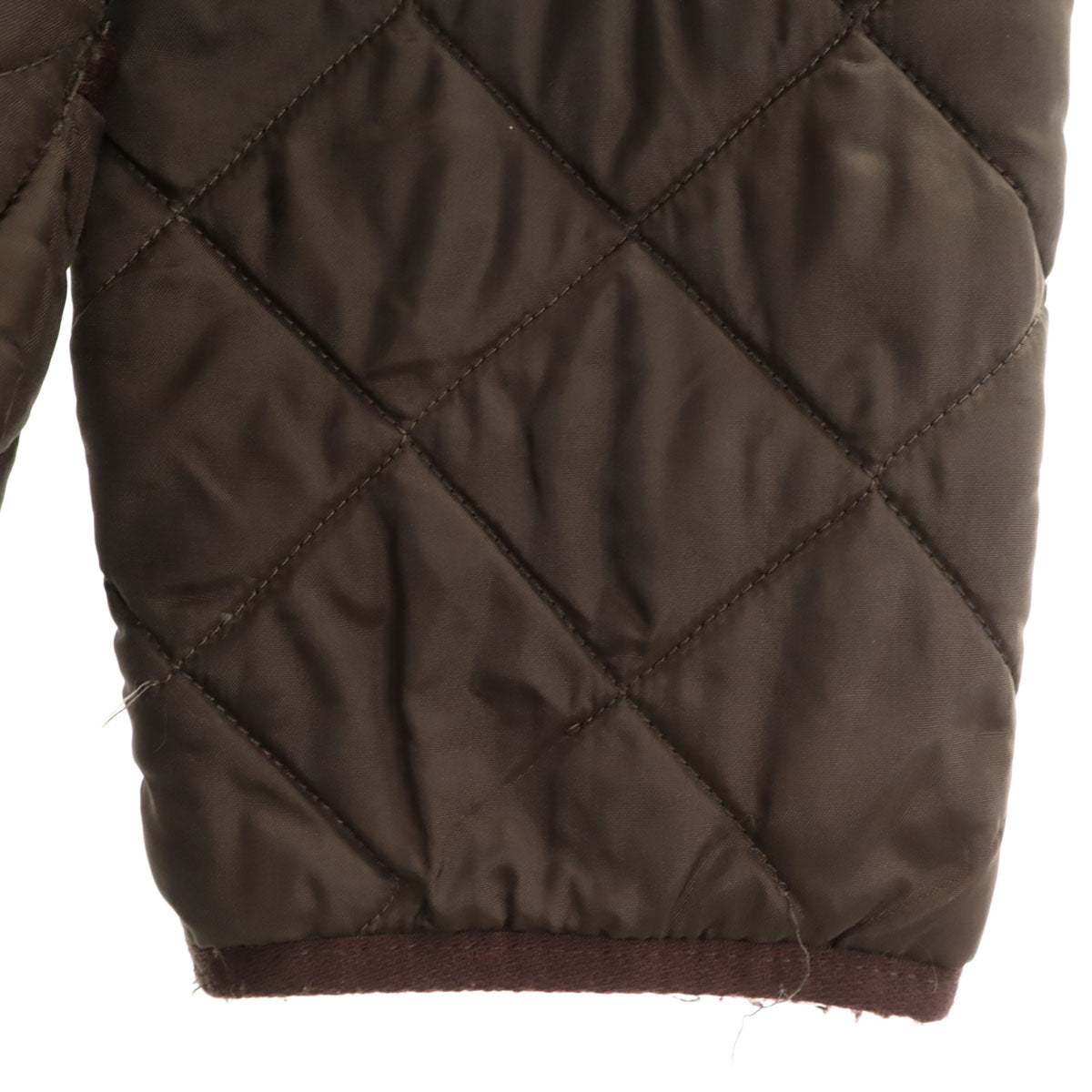 Barbour バブアー キルティングコート ブラウン メンズ