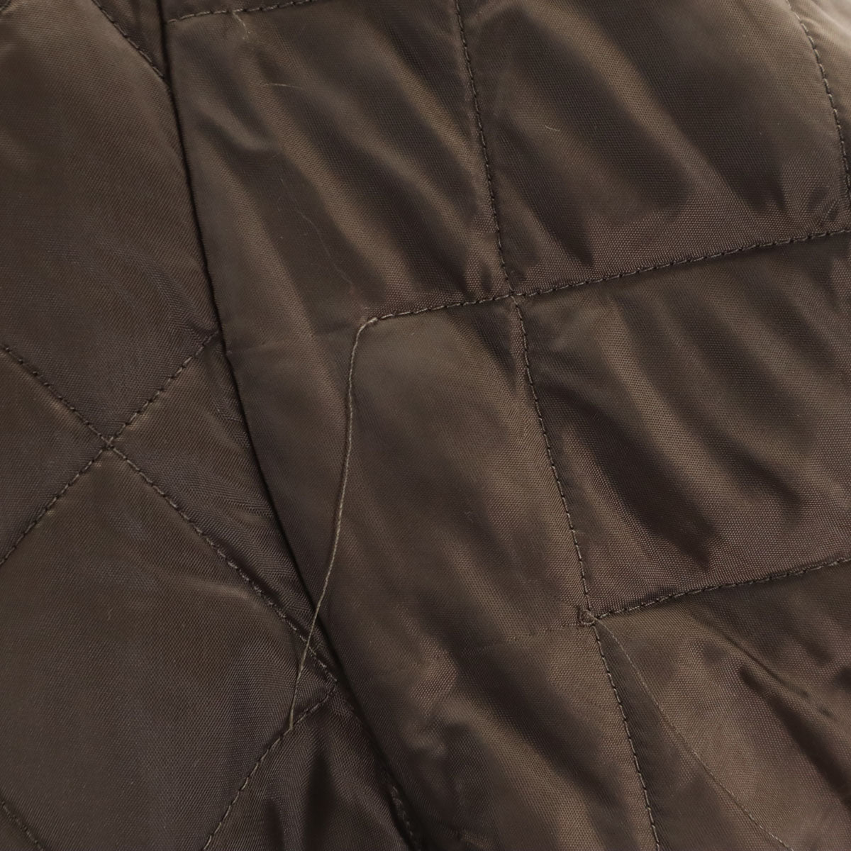 Barbour バブアー キルティングコート ブラウン メンズ