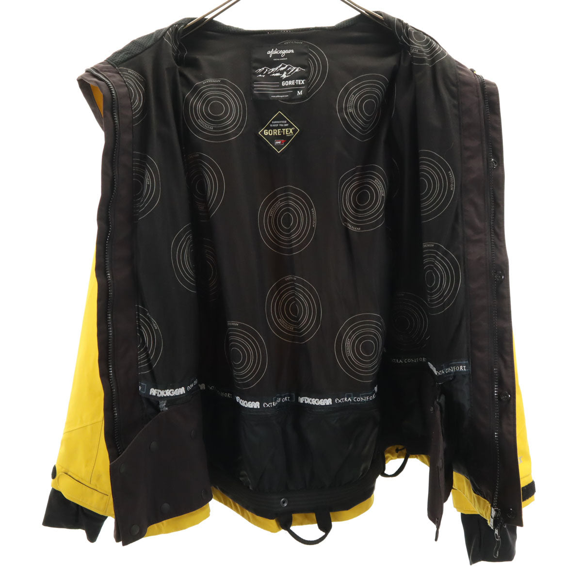 AFDICEGEAR エーエフディーアイスギア スキー ゴアテックス ジャケット M イエロー メンズ