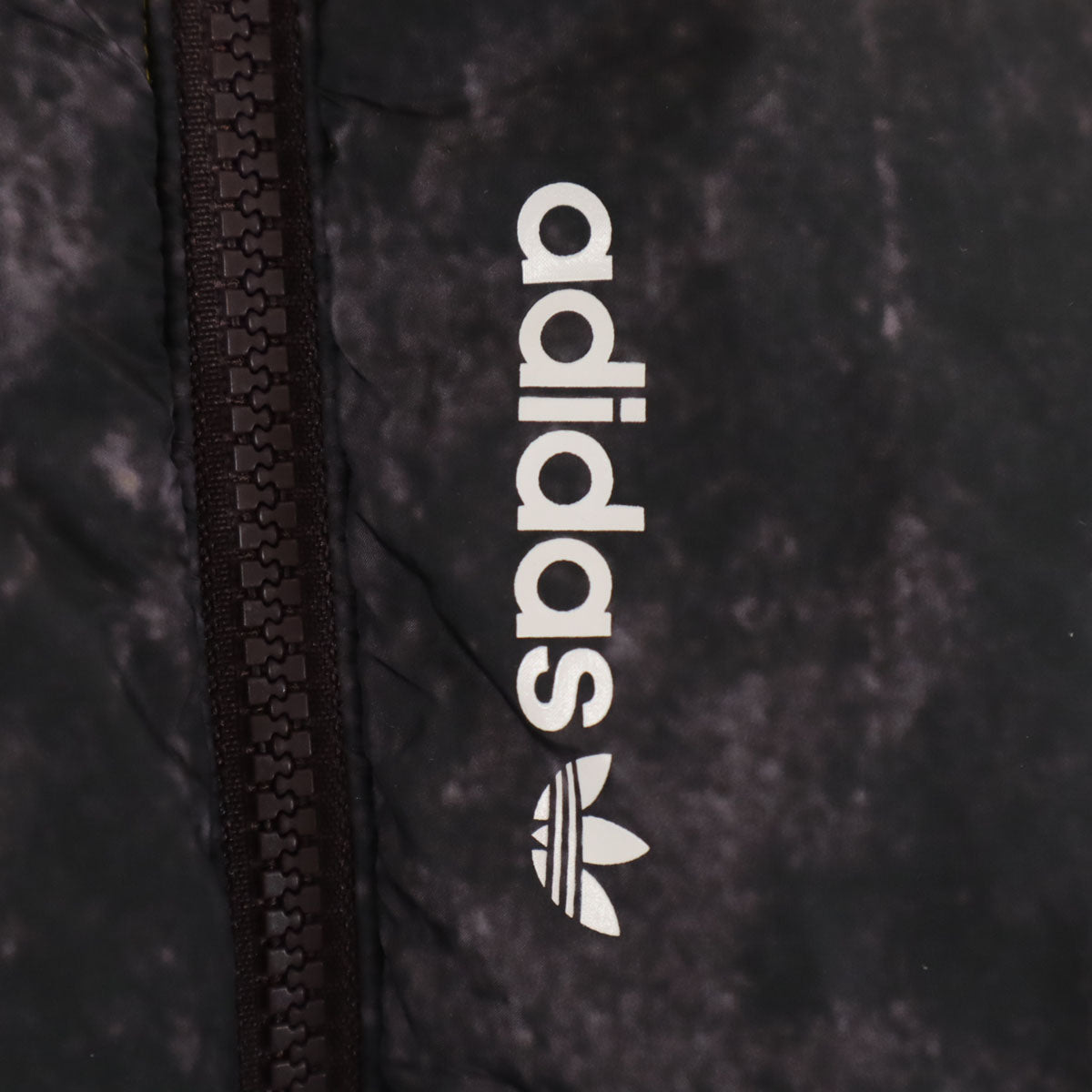 adidas アディダス 総柄 中綿ジャケット L パープル系 メンズ