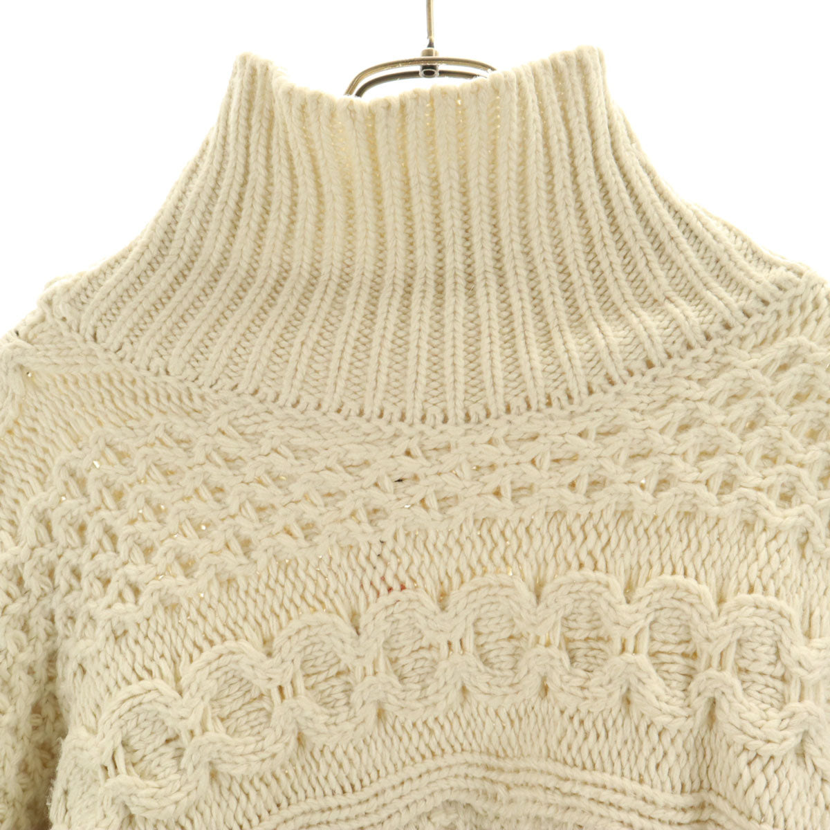 BROWN THEATRE PRODUCTS ブラウンシアタープロダクツ 長袖 ボトルネック セーター オフホワイト ニット メンズ