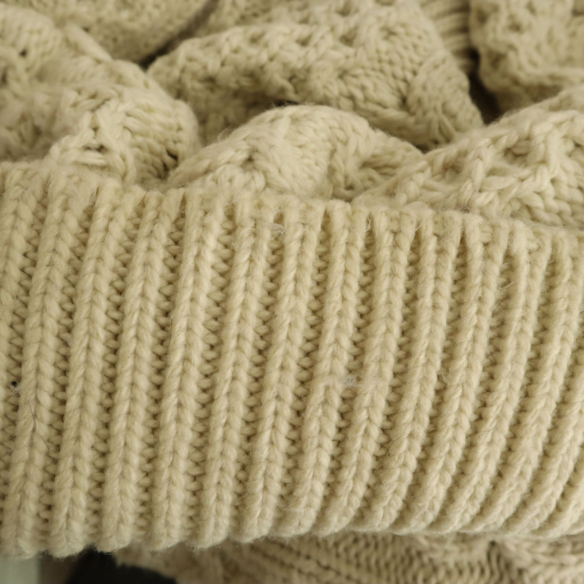 BROWN THEATRE PRODUCTS ブラウンシアタープロダクツ 長袖 ボトルネック セーター オフホワイト ニット メンズ