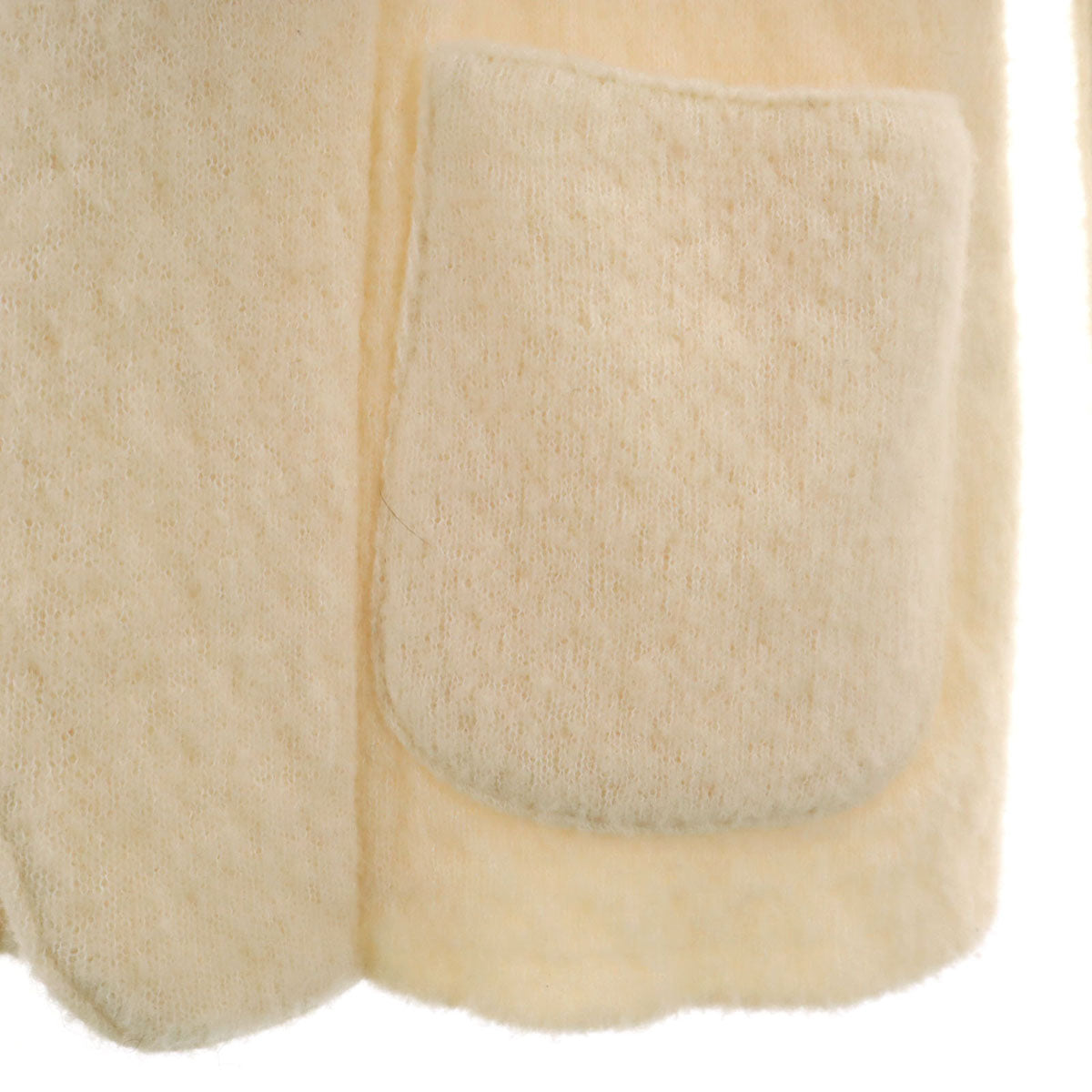 LARDINI ラルディーニ イタリア製 長袖 ニットカーディガン XS アイボリー メンズ