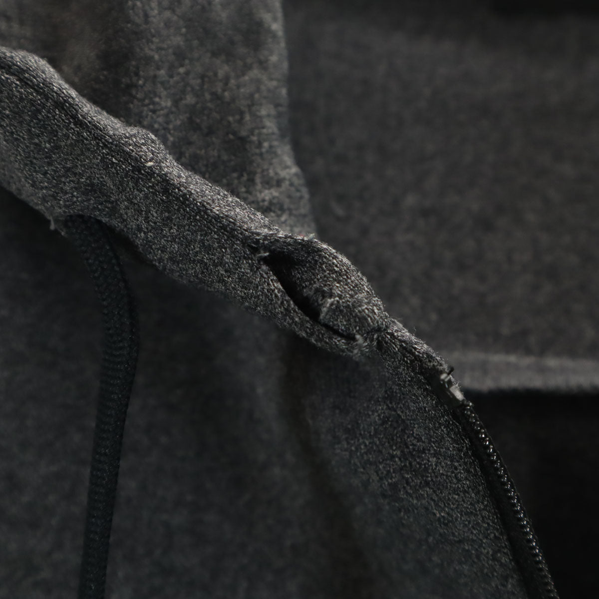 H.I.P. by SOLIDO エイチアイピーバイソリード 日本製 長袖 ストレッチ コンビネーション ジップパーカー 上下 セットアップ 4/3 グレー メンズ