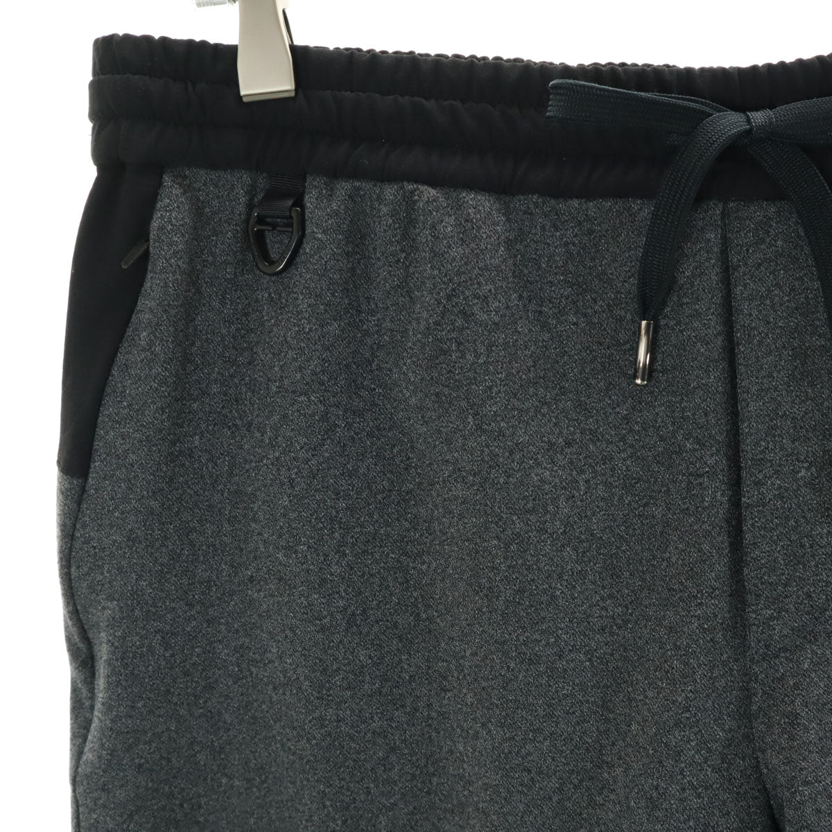 H.I.P. by SOLIDO エイチアイピーバイソリード 日本製 長袖 ストレッチ コンビネーション ジップパーカー 上下 セットアップ 4/3 グレー メンズ