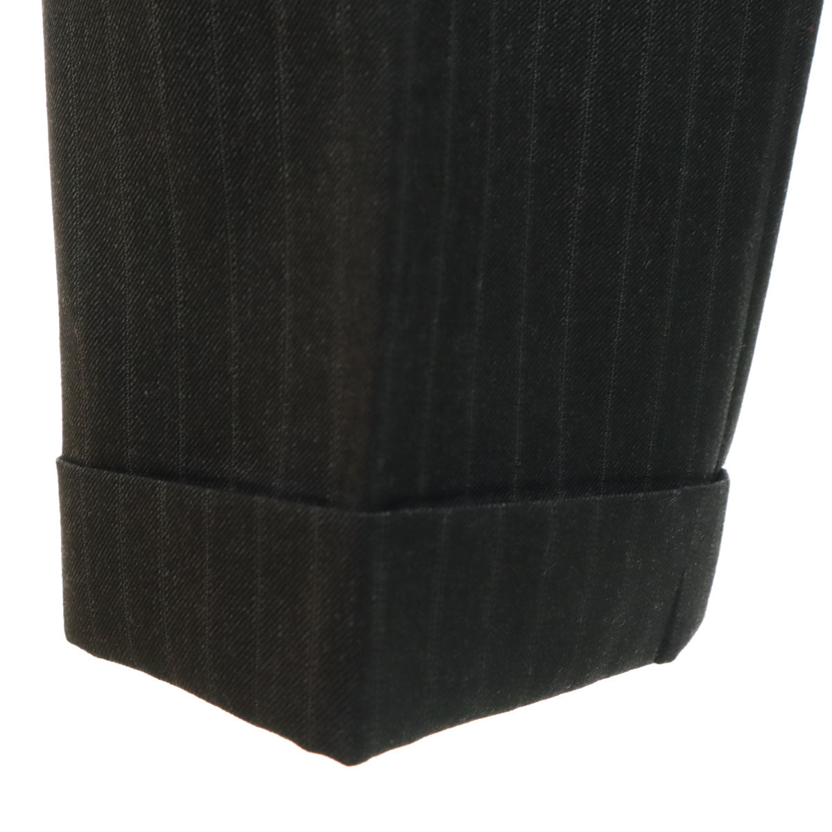 Polo by Ralph Lauren ポロバイラルフローレン 日本製 ストライプ柄 スーツ 上下 セットアップ B8 チャコール メンズ