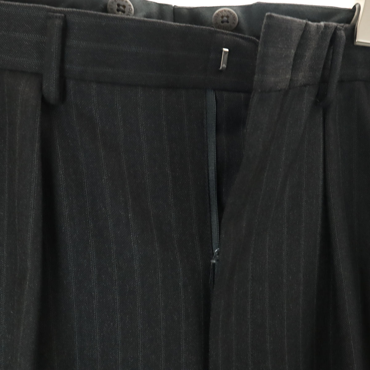 Polo by Ralph Lauren ポロバイラルフローレン 日本製 ストライプ柄 スーツ 上下 セットアップ B8 チャコール メンズ