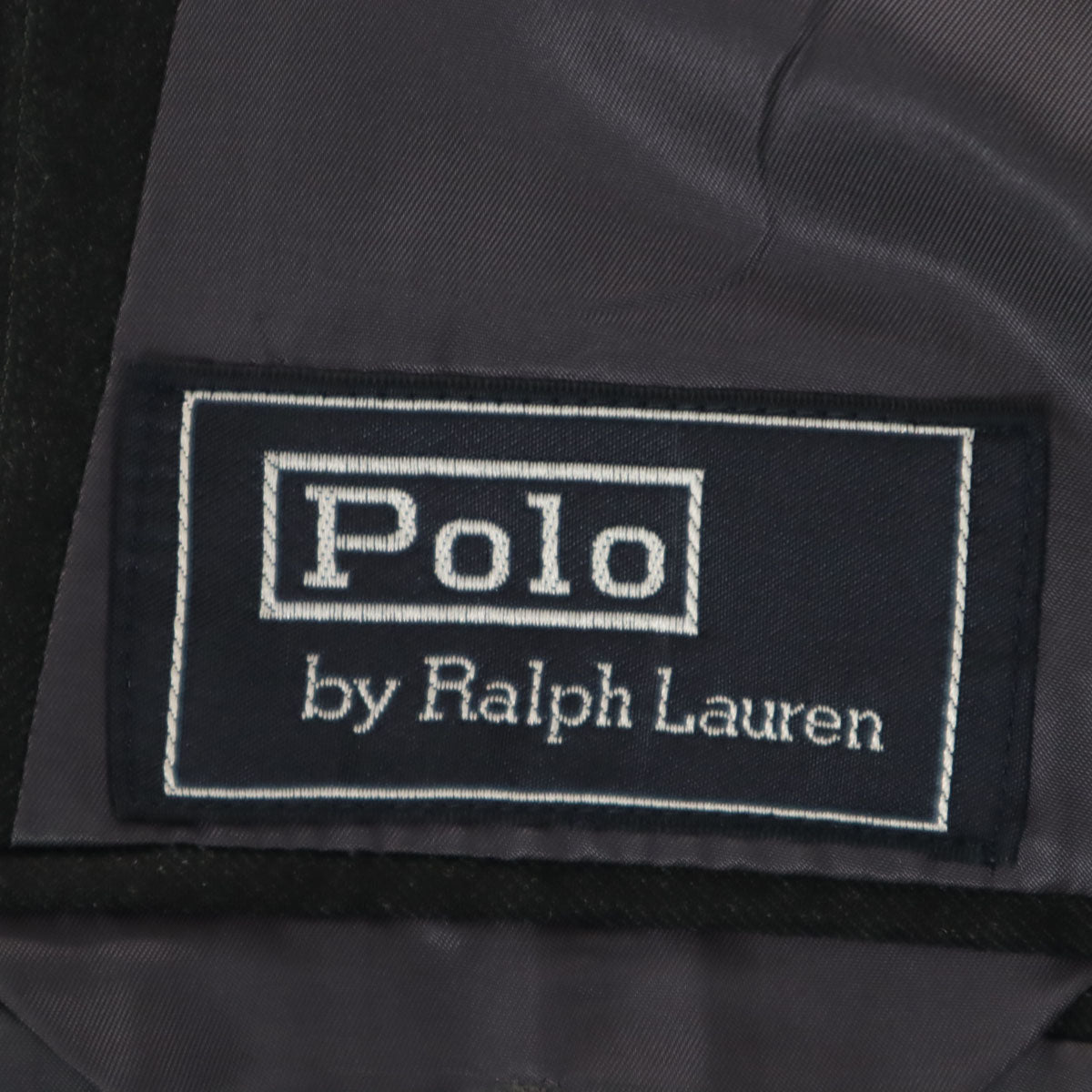 Polo by Ralph Lauren ポロバイラルフローレン 日本製 ストライプ柄 スーツ 上下 セットアップ B8 チャコール メンズ