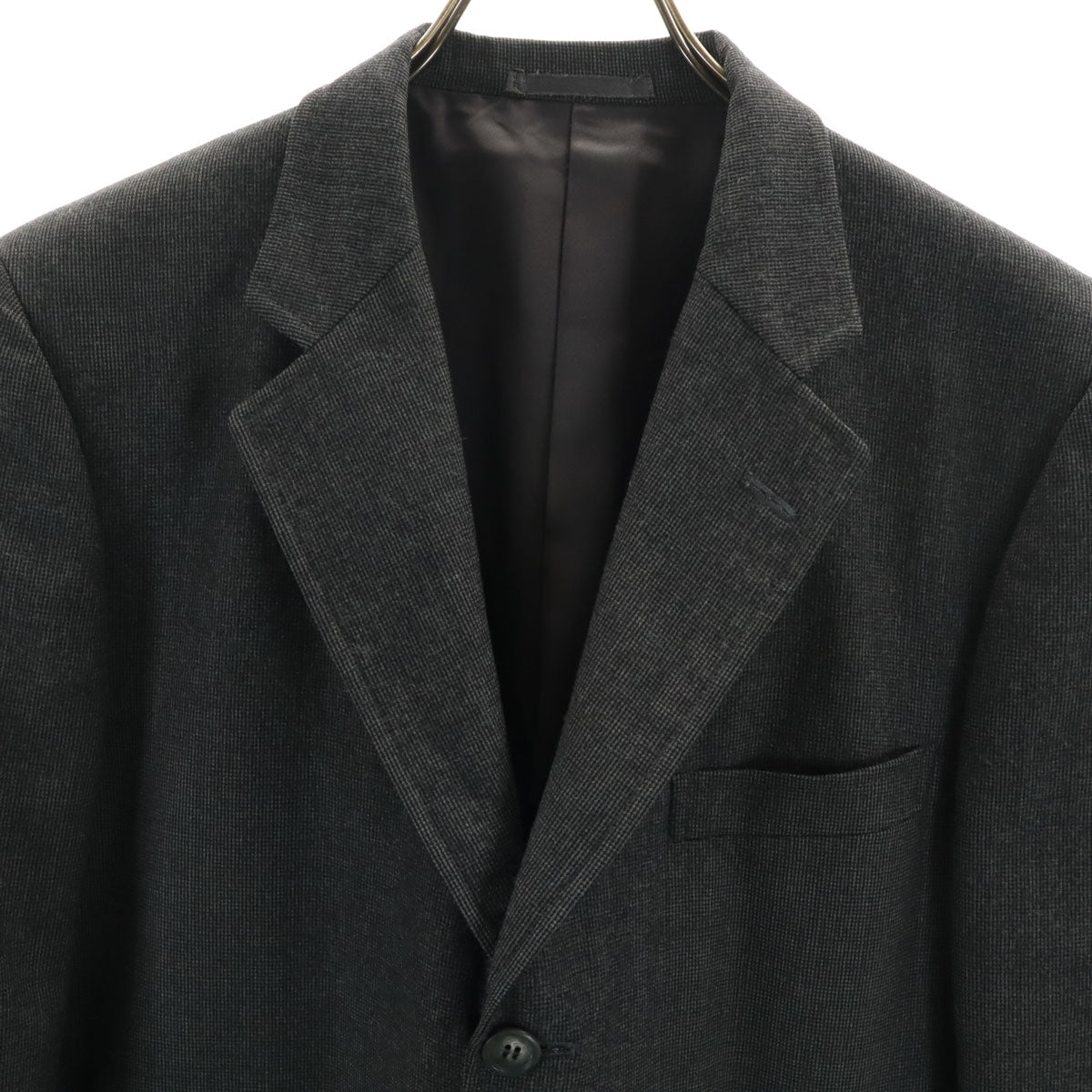 Arran house アランハウス スーツ 上下 セットアップ YA6 チャコールグレー メンズ