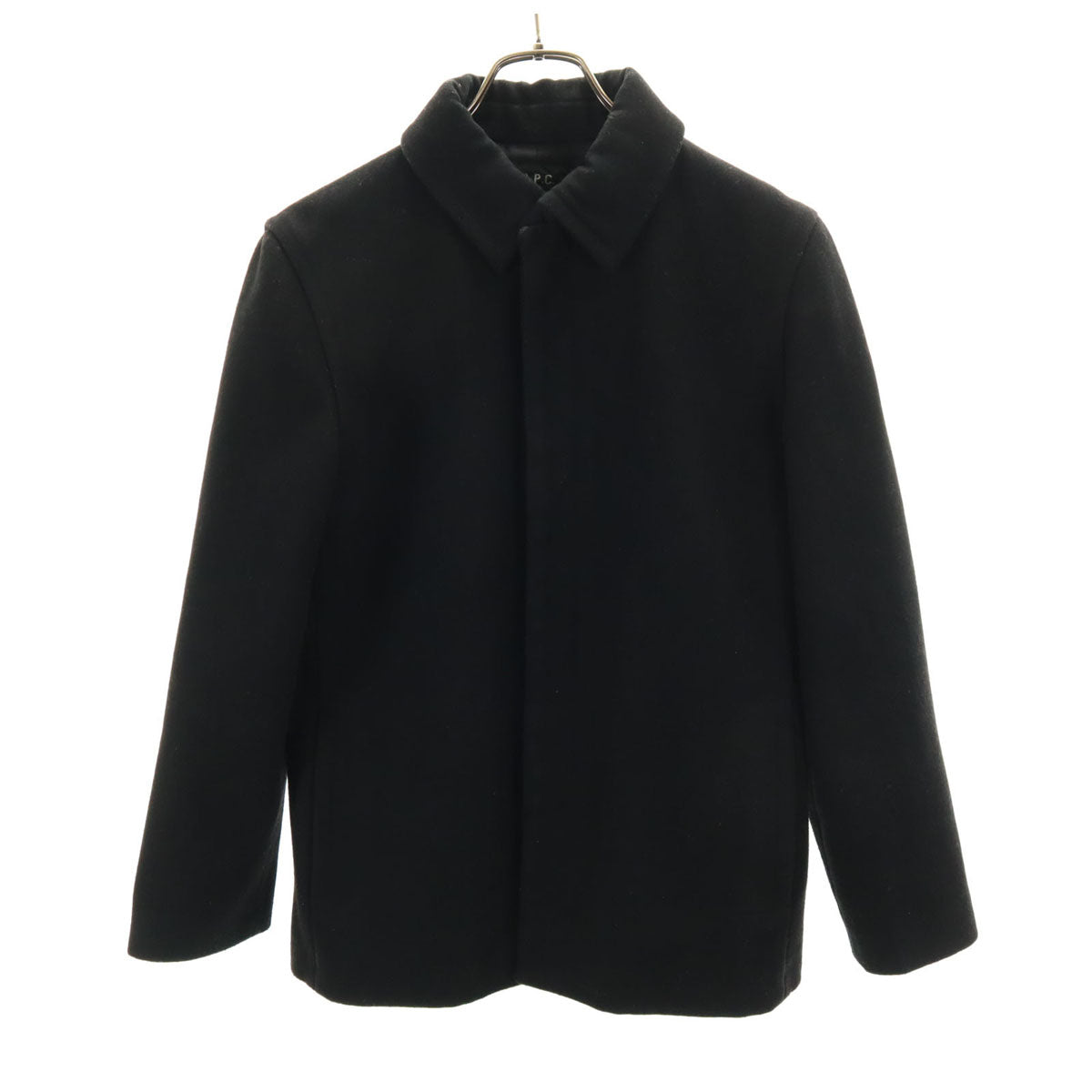 A.P.C. アーペーセー フランス製 ウールジャケット M ブラック メンズ