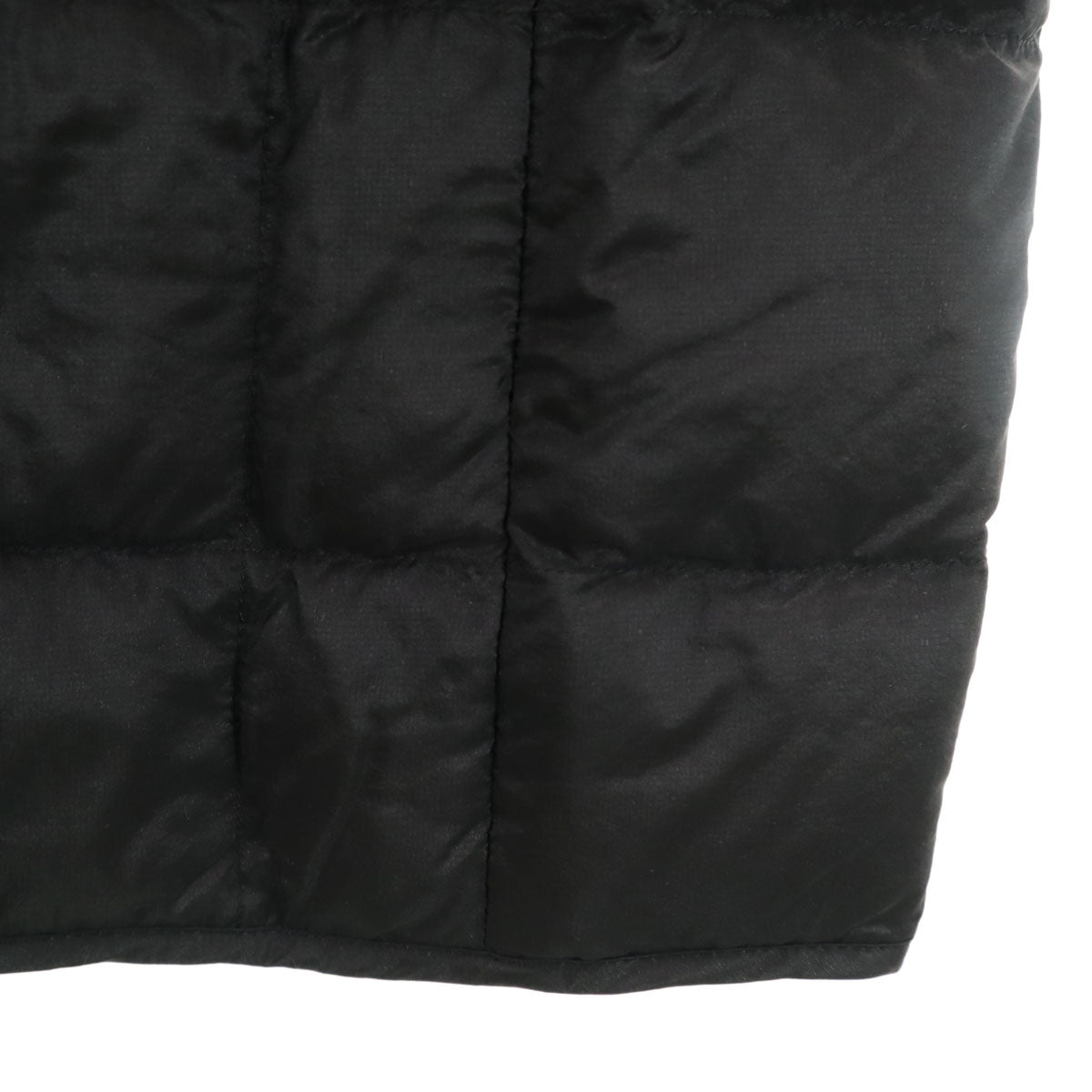 美品 Gramicci グラミチ TAION タイオン コラボ インナー ダウンベスト M ブラック 収納袋付き アウトドア メンズ