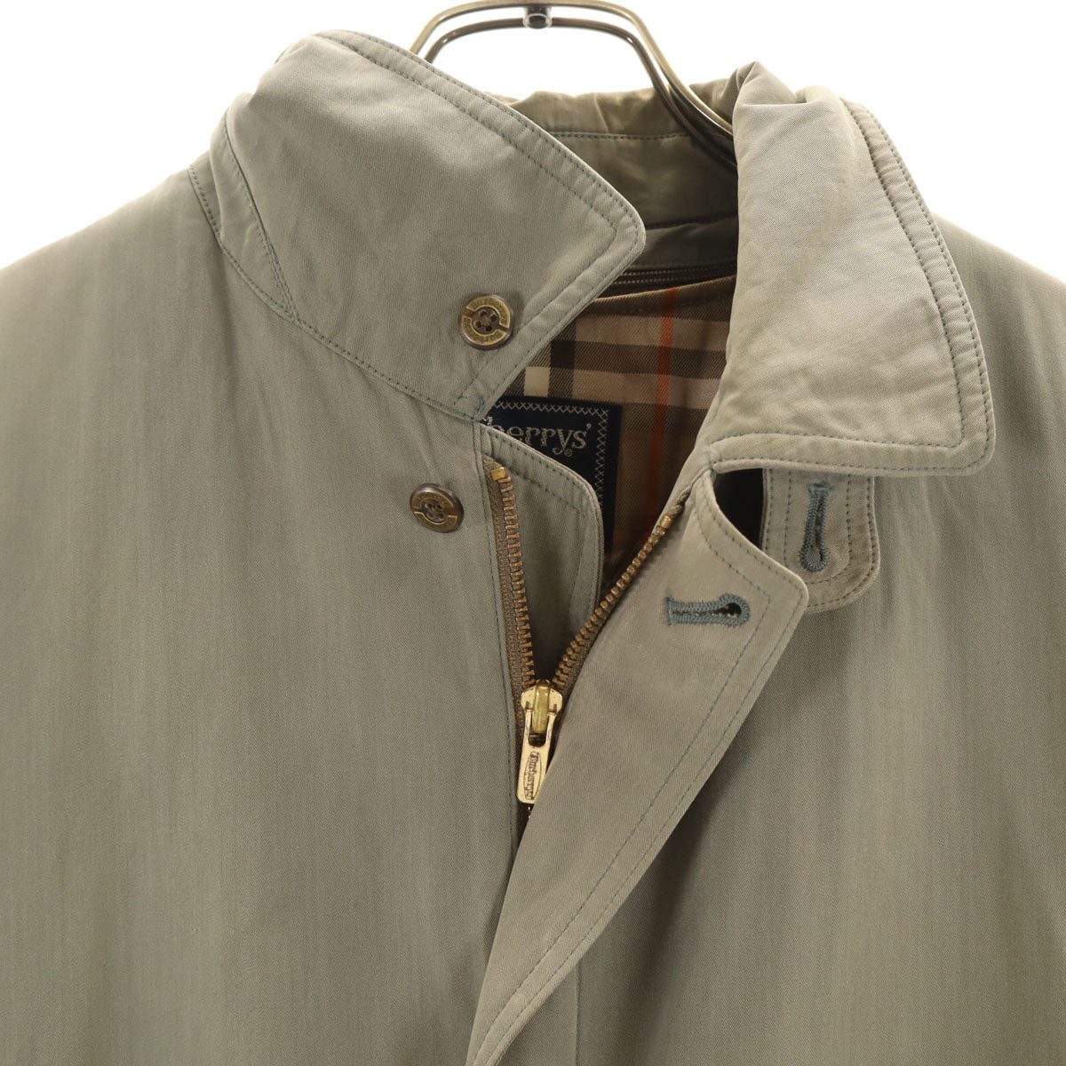 Burberrys バーバリーズ 90s オールド ブルゾン L グレー ボンバージャケット C-TK83 ライナー付き メンズ