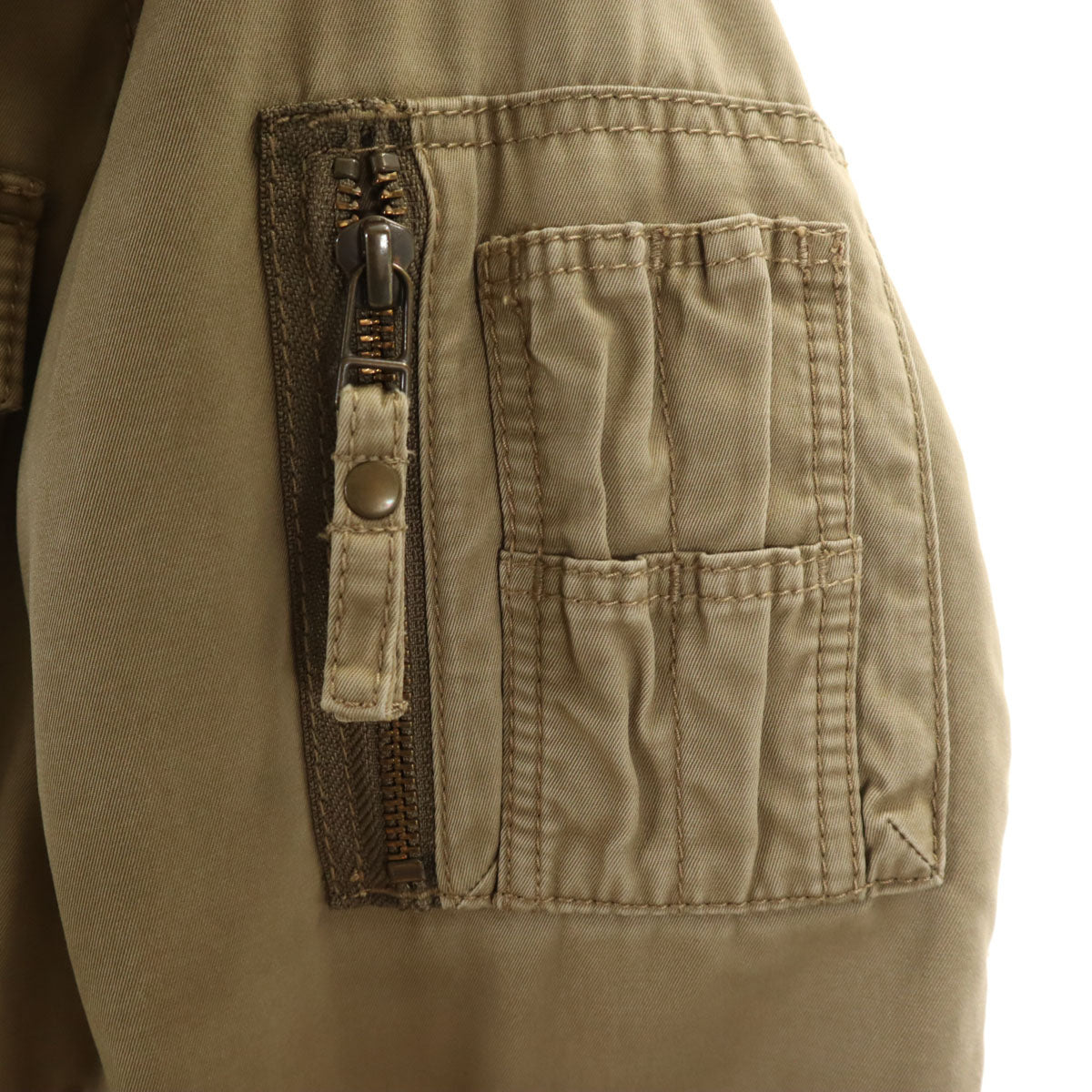 BURBERRY LONDON BLUE LABEL バーバリー ロンドン ブルーレーベル モッズコート 38 ベージュ 三陽商会 中綿 ミリタリー ラクーンファー付き レディース