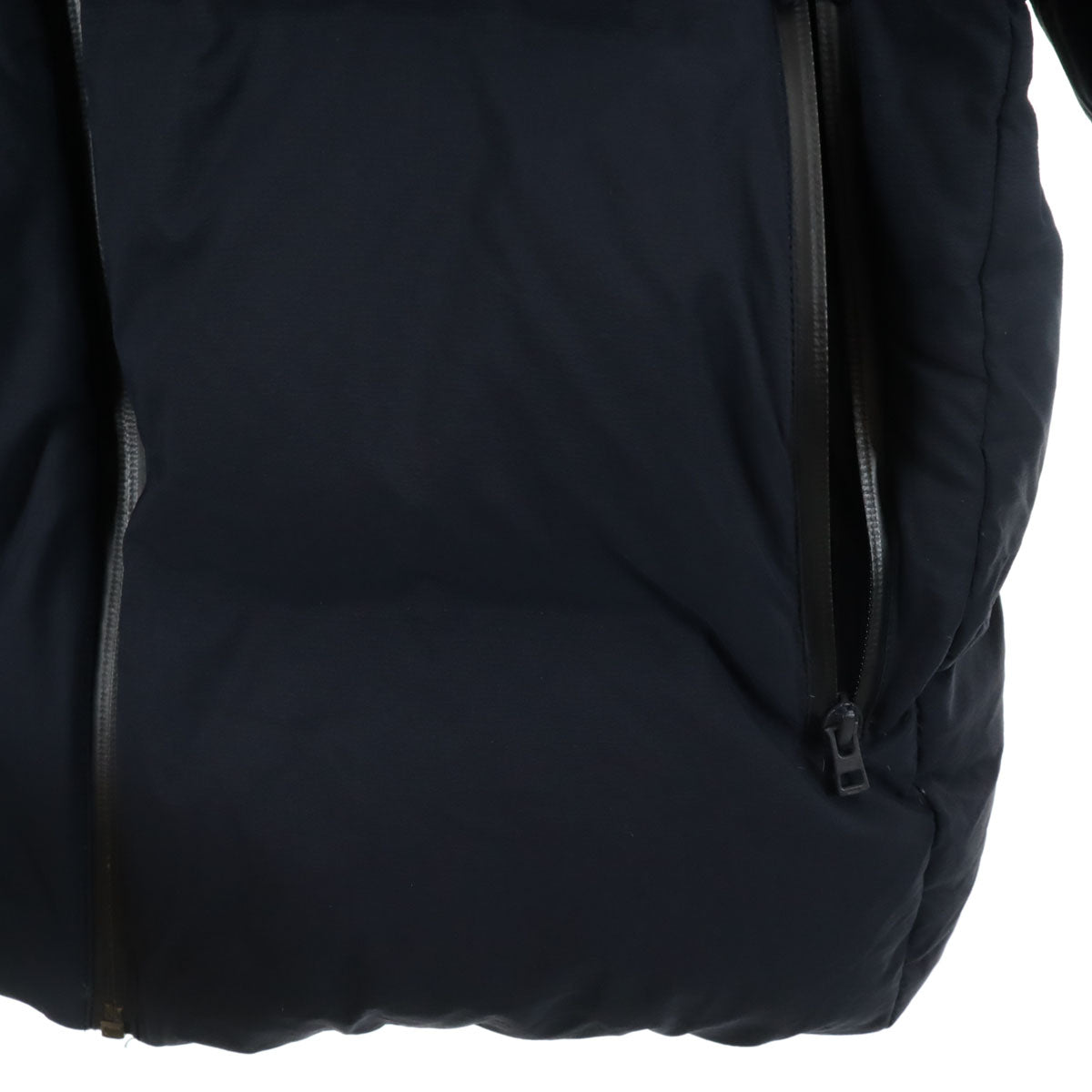 UNIQLO ユニクロ シームレス ダウンパーカー XL ネイビー メンズ