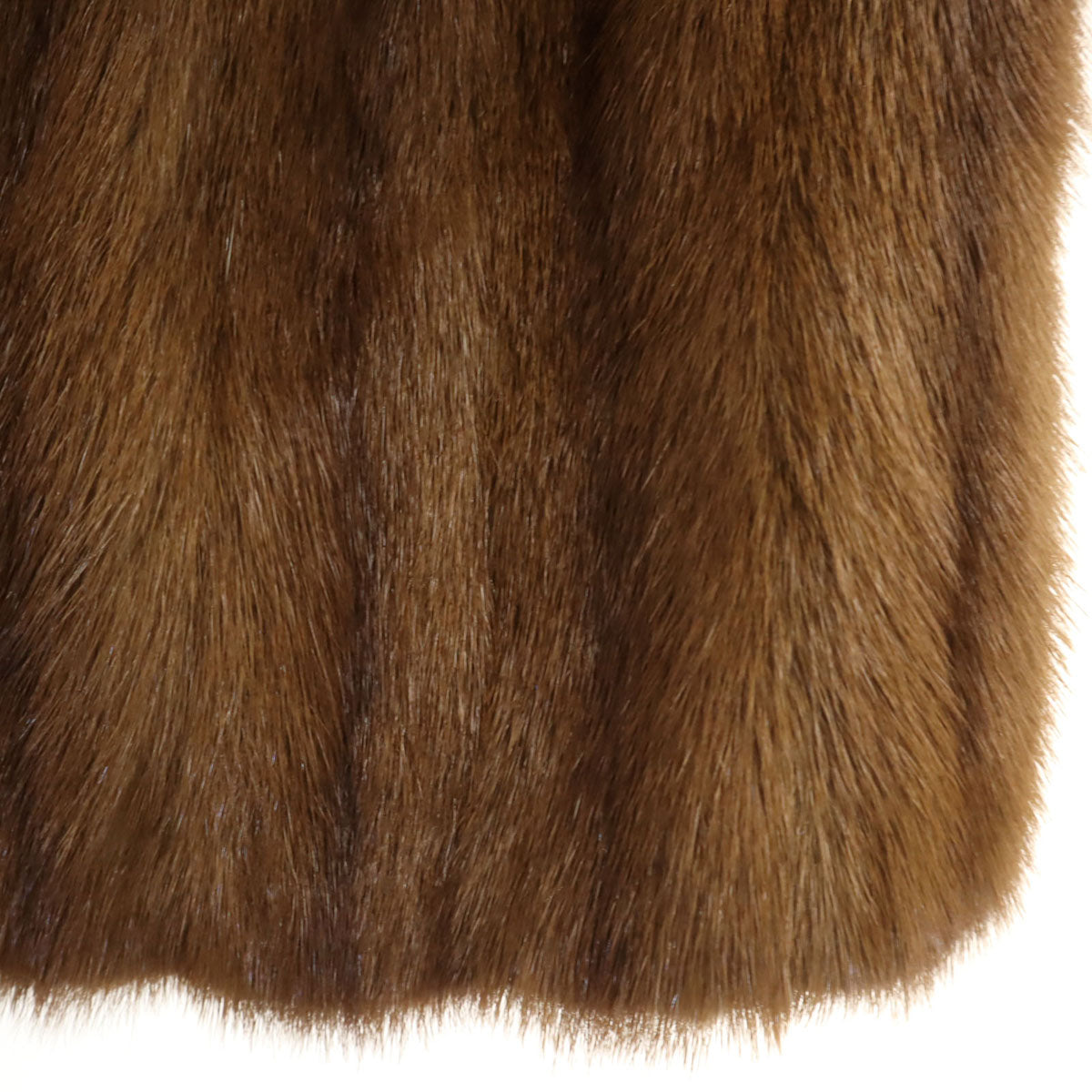 毛皮コート 9 ブラウン レディース