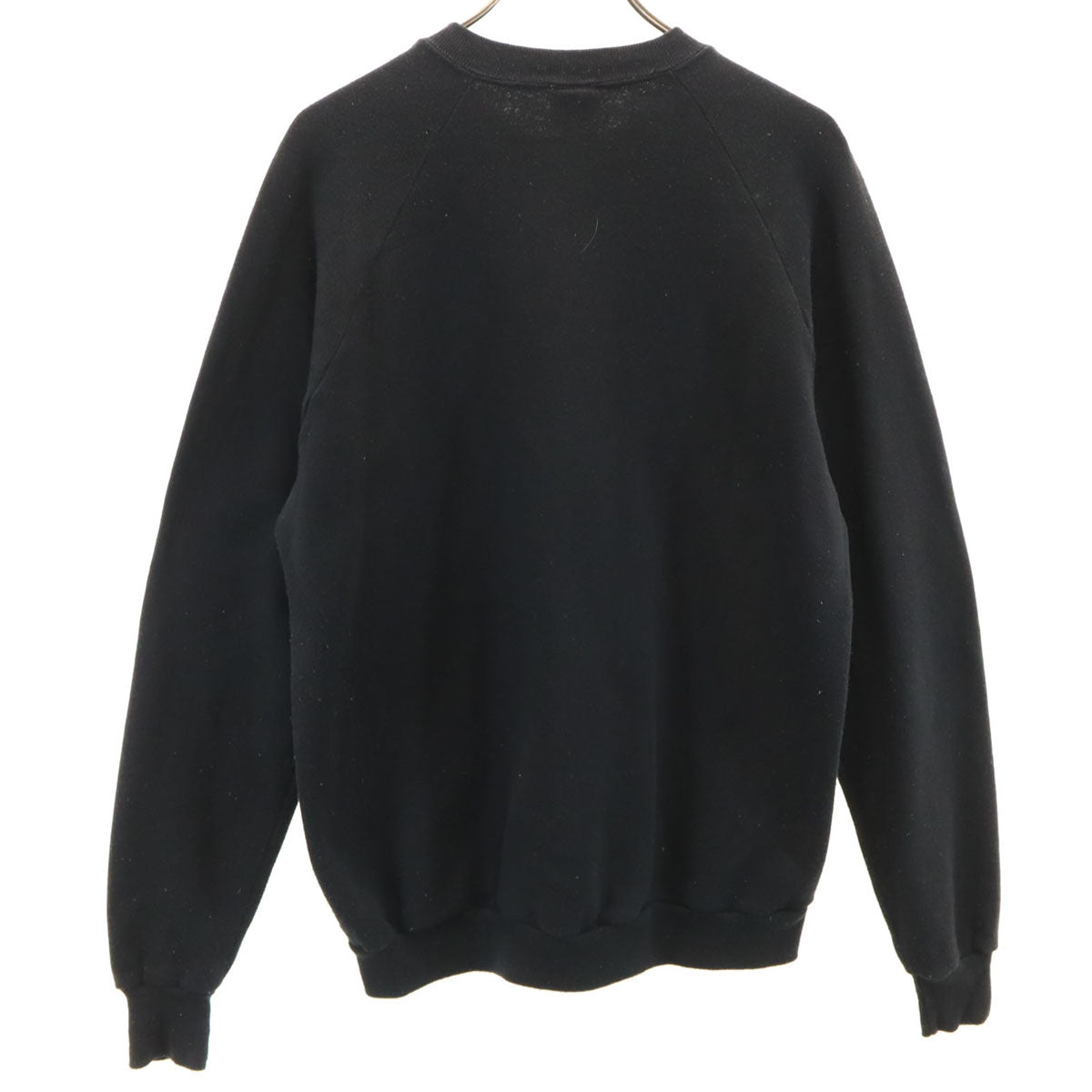 80s USA製 ジャージーズ ラグランスウェット ピエロ スパンコール刺繍