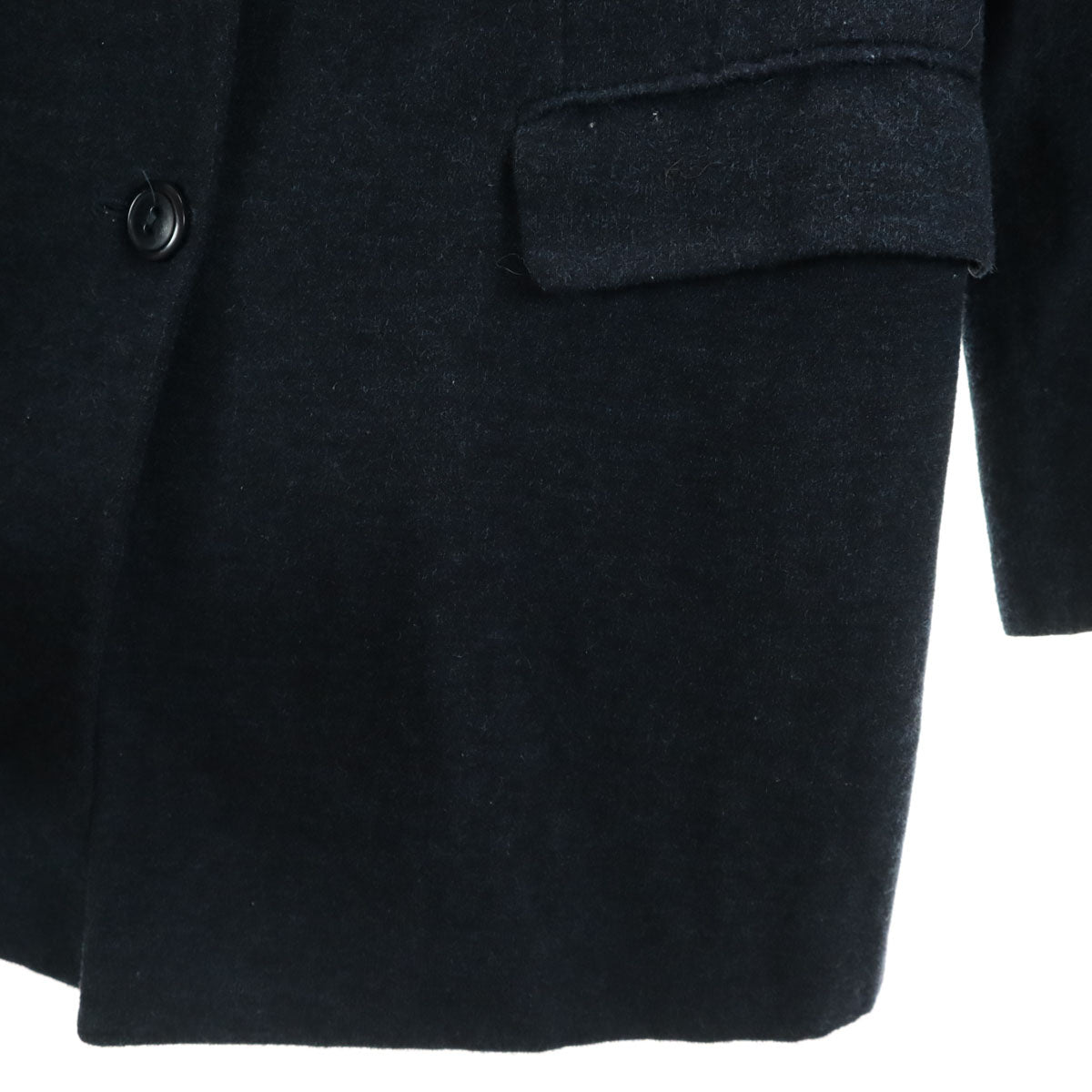 MAX&CO マックスアンドコー イタリア製 ウールブレンド パンツスーツ 上下 セットアップ 38 ネイビー系 レディース