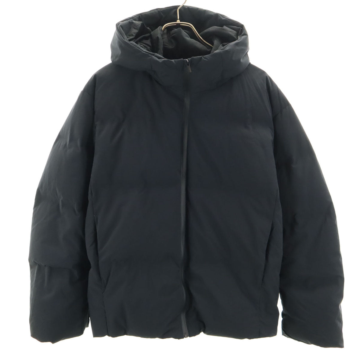 UNIQLO ユニクロ シームレス ダウンパーカー L チャコール レディース