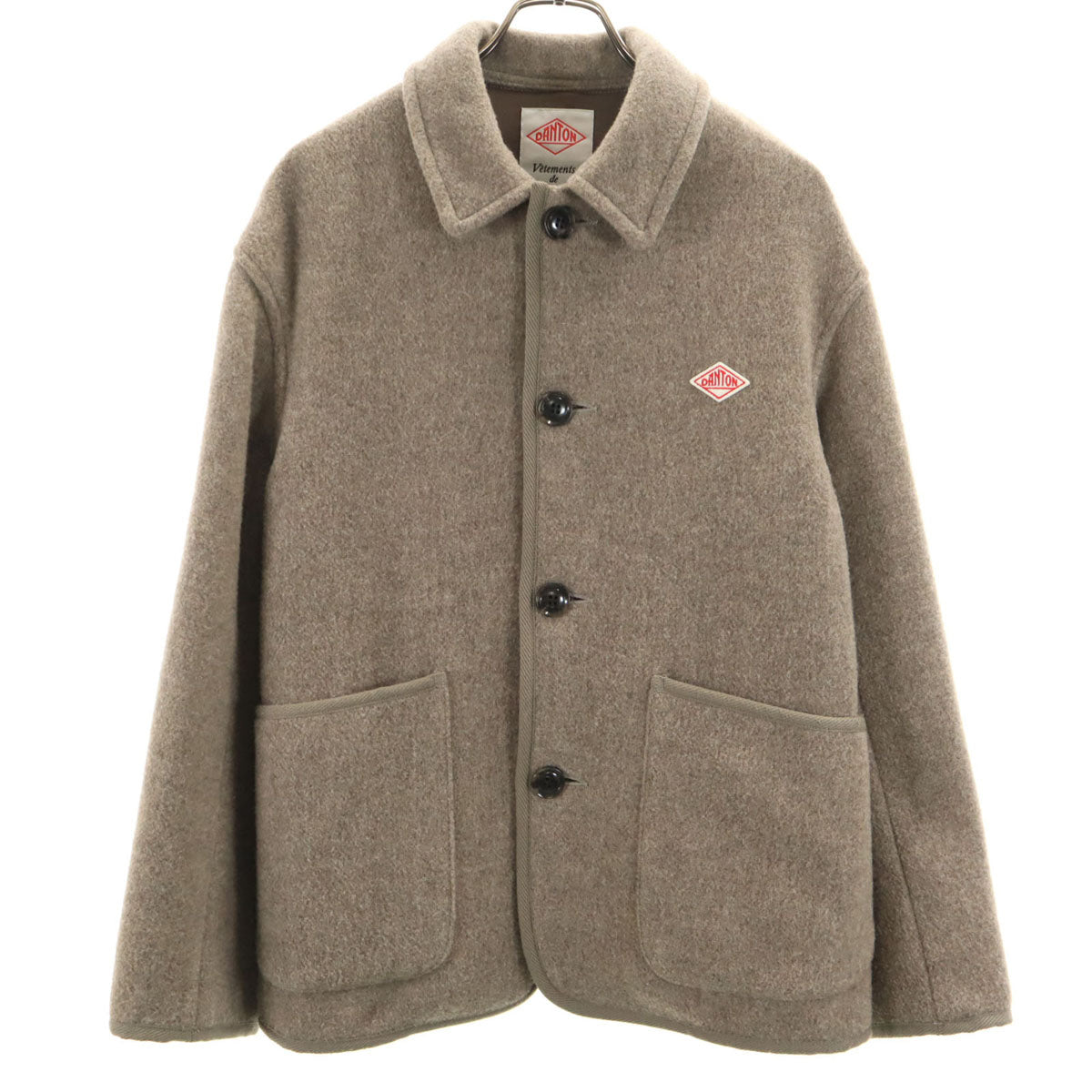 Danton ダントン 日本製 ウールブレンド ジャケット 40 グレー メンズ