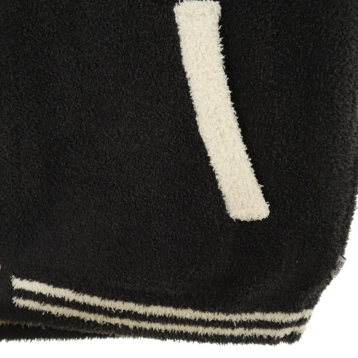 GELATO PIQUE HOMME ジェラートピケオム フレンチブルドッグ ブルゾン M チャコールブラック ルームウェア メンズ