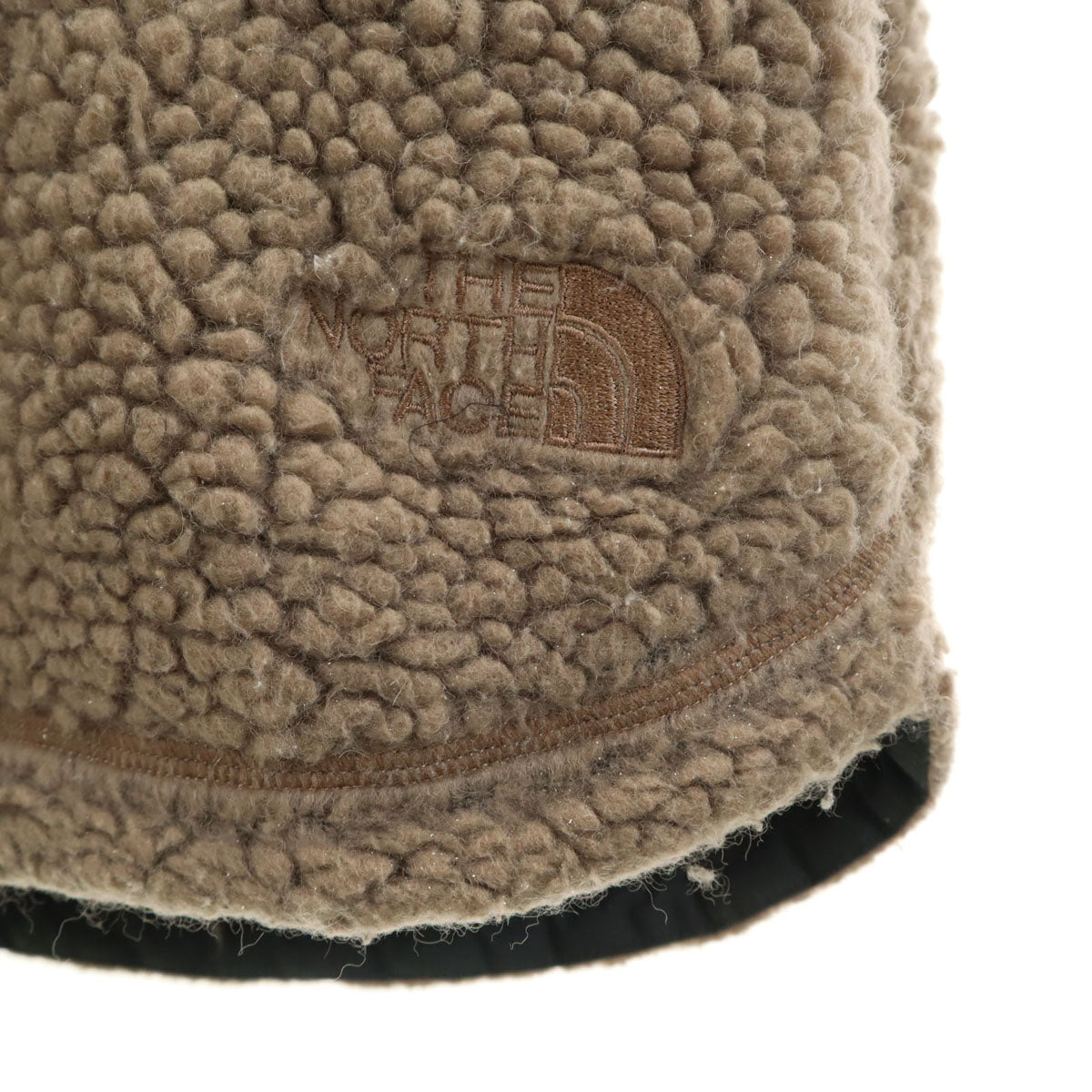 THE NORTH FACE ノースフェイス ROCK SOLID 日本製 ハーフジップ ボアジャケット L ブラウン RA-3005 アウトドア プルオーバー メンズ