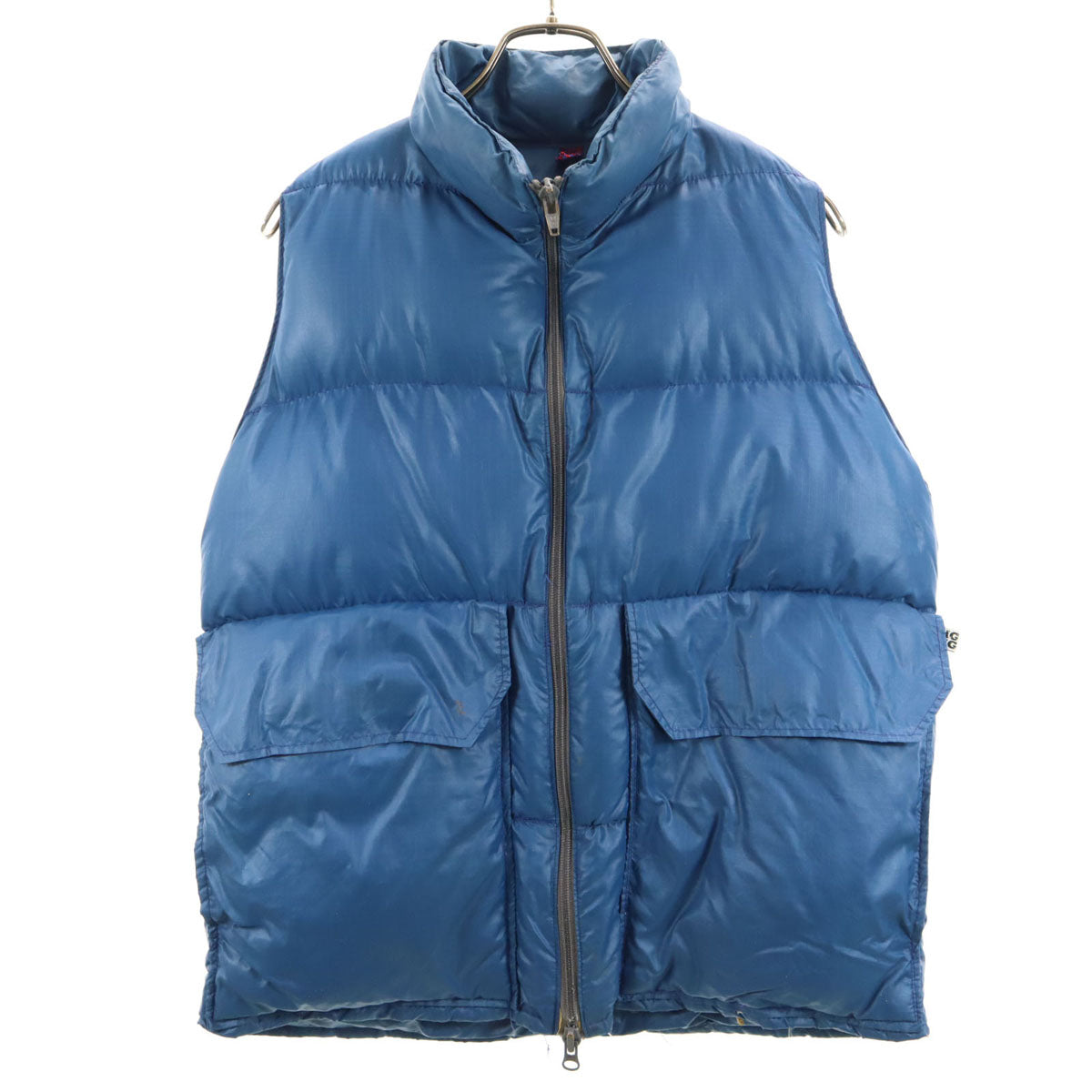 HIGH&LIGHT 80s ヴィンテージ ダウンベスト S ブルー メンズ