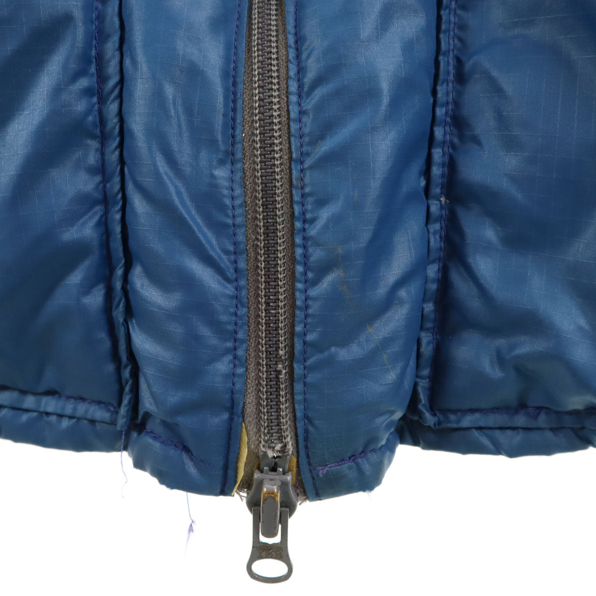 HIGH&LIGHT 80s ヴィンテージ ダウンベスト S ブルー メンズ