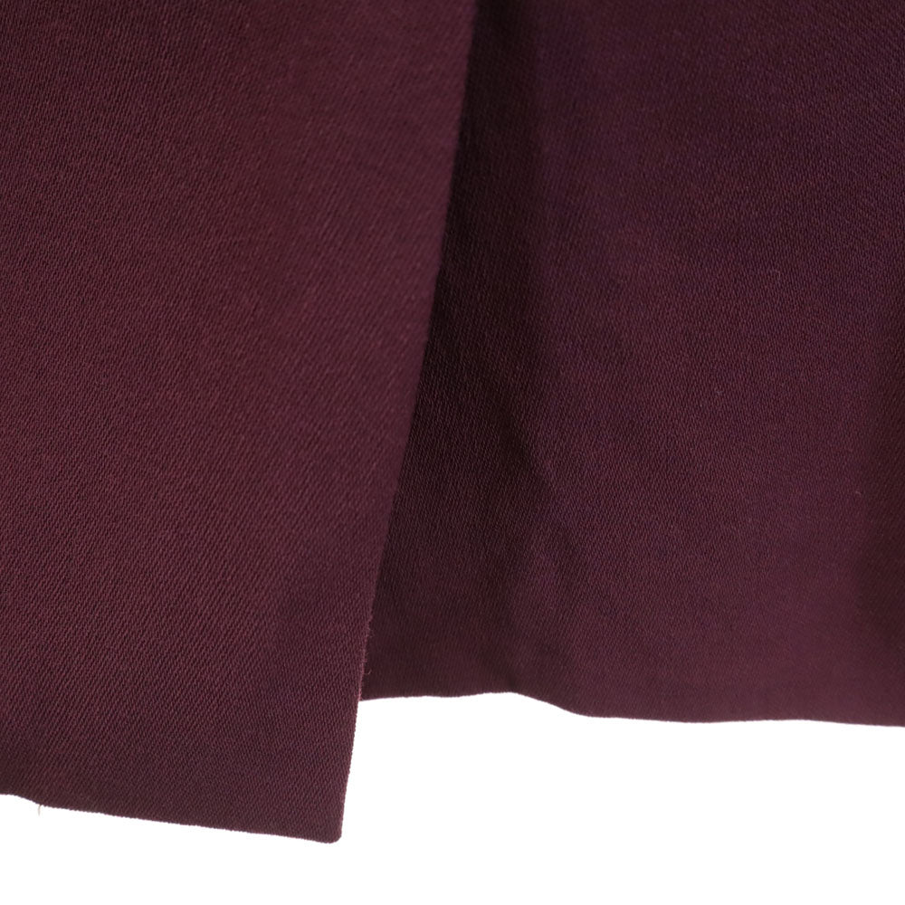 CELINE セリーヌ フランス製 3ピース ジャケット 上下 セットアップ 38 ボルドー レディース