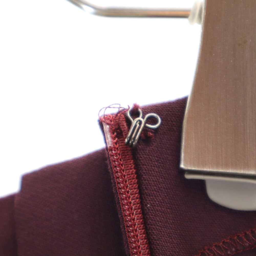 CELINE セリーヌ フランス製 3ピース ジャケット 上下 セットアップ 38 ボルドー レディース