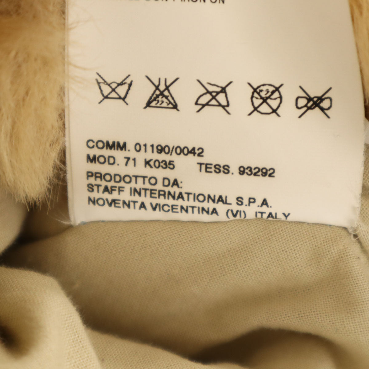 DSQUARED2 ディースクエアード イタリア製 レザー切り替え 襟ムートン コーデュロイジャケット 44 ブラウン レディース