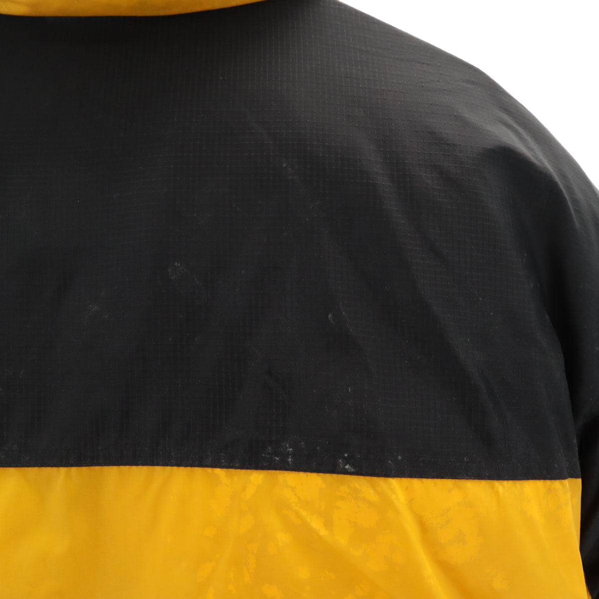 Bear ベアー リバーシブル ダウンジャケット S イエロー メンズ