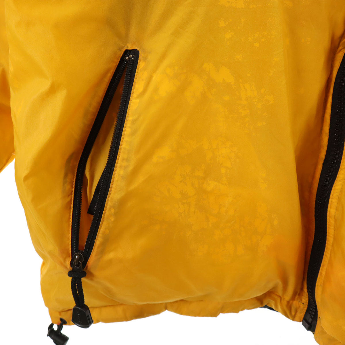 Bear ベアー リバーシブル ダウンジャケット S イエロー メンズ