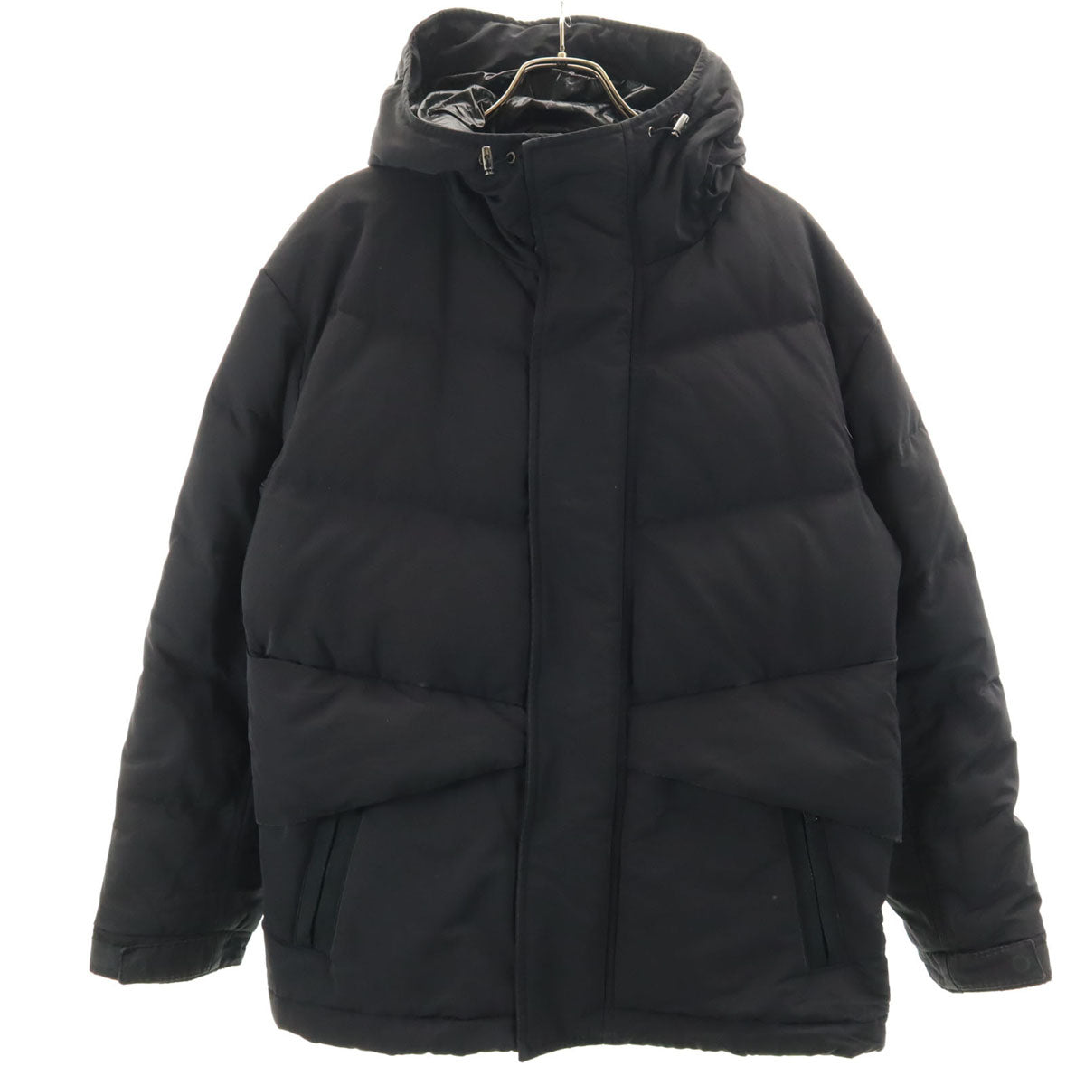 UNIQLO +J ユニクロ プラスジェイ オーバーサイズ ハイブリッド ダウンジャケット M ブラック ジルサンダー メンズ