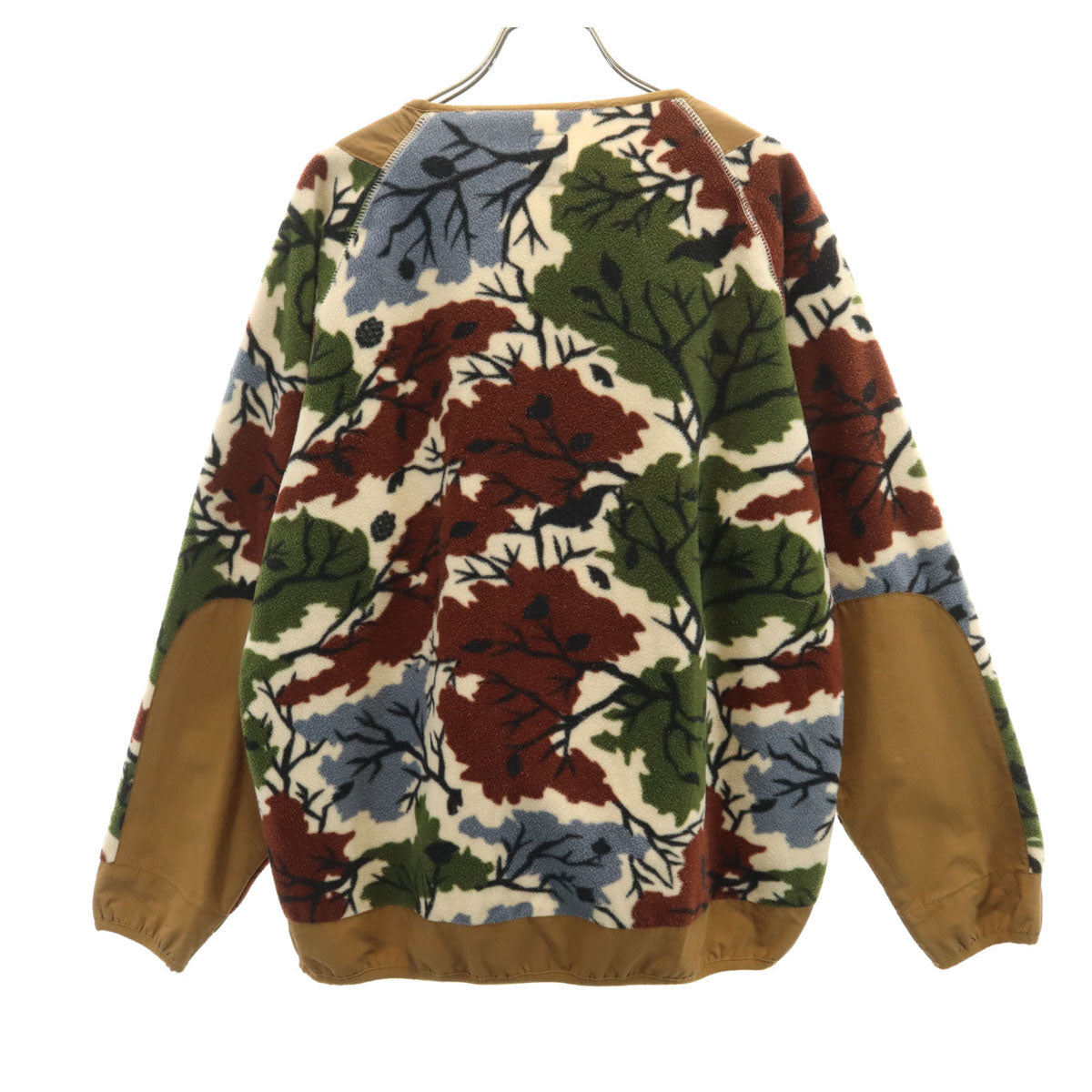 Cobmaster コブマスター 総柄 フリース トレーナー 38 ブラウン メンズ