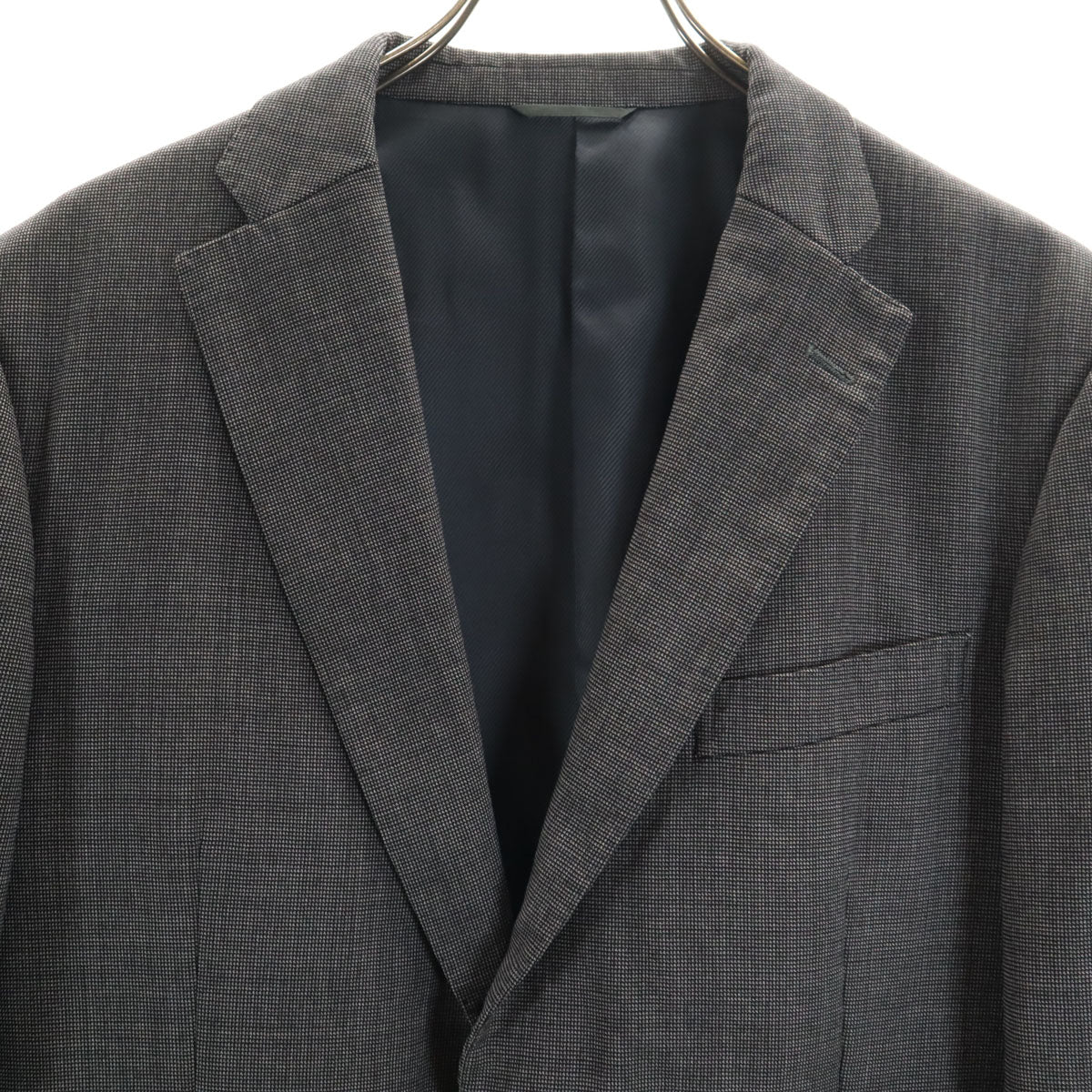 azabu tailor アザブテーラー スーツ 上下 セットアップ 056A/100 グレー 麻布テーラー メンズ