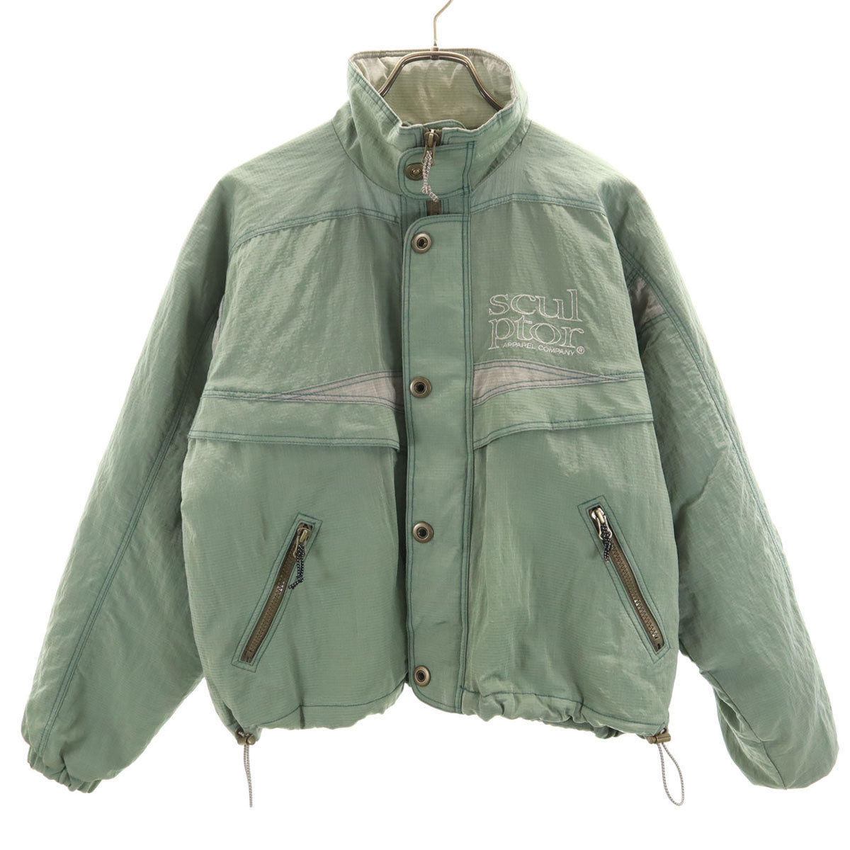 SCULPTOR スカルプター ジャケット ONE グリーン系 裏キルティング メンズ