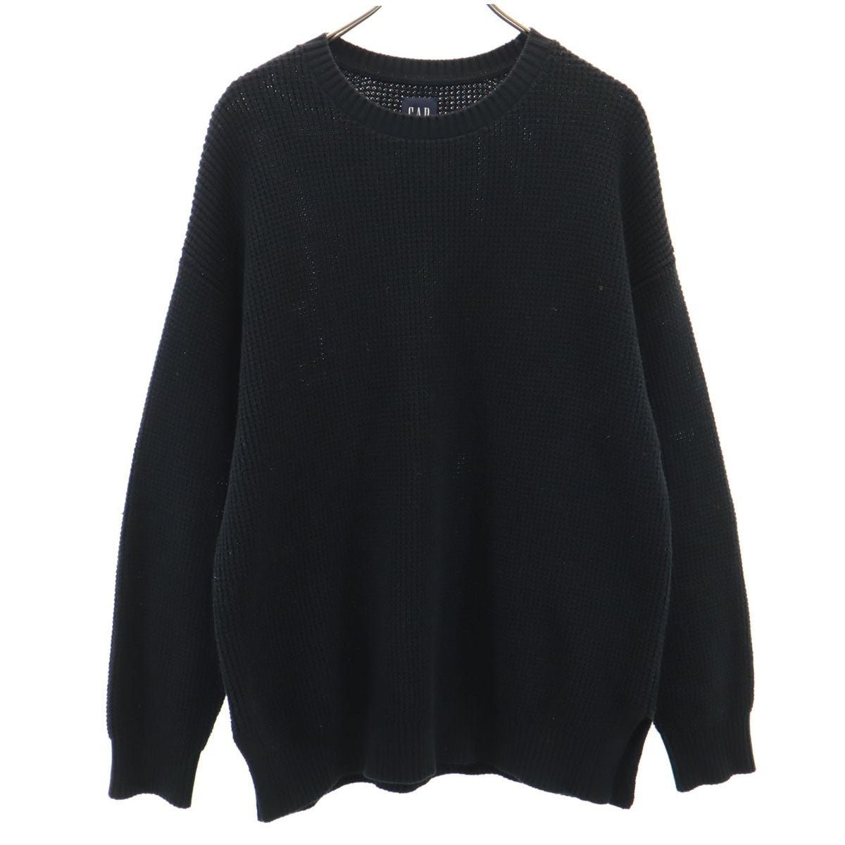 GAP ギャップ 長袖 ニット M ブラック セーター メンズ