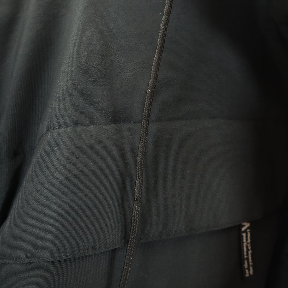 VAN JACKET ヴァンヂャケット バックロゴ フーデッド コート L ブラック ダウンライナー付き メンズ