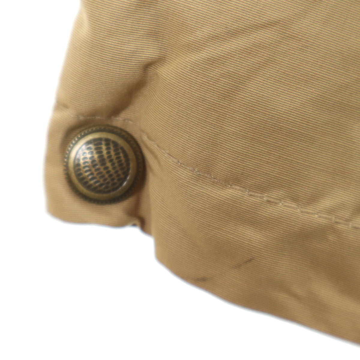 WOOLRICH ウールリッチ 90s USA製 オールド 襟コーデュロイ コート M ベージュ メンズ