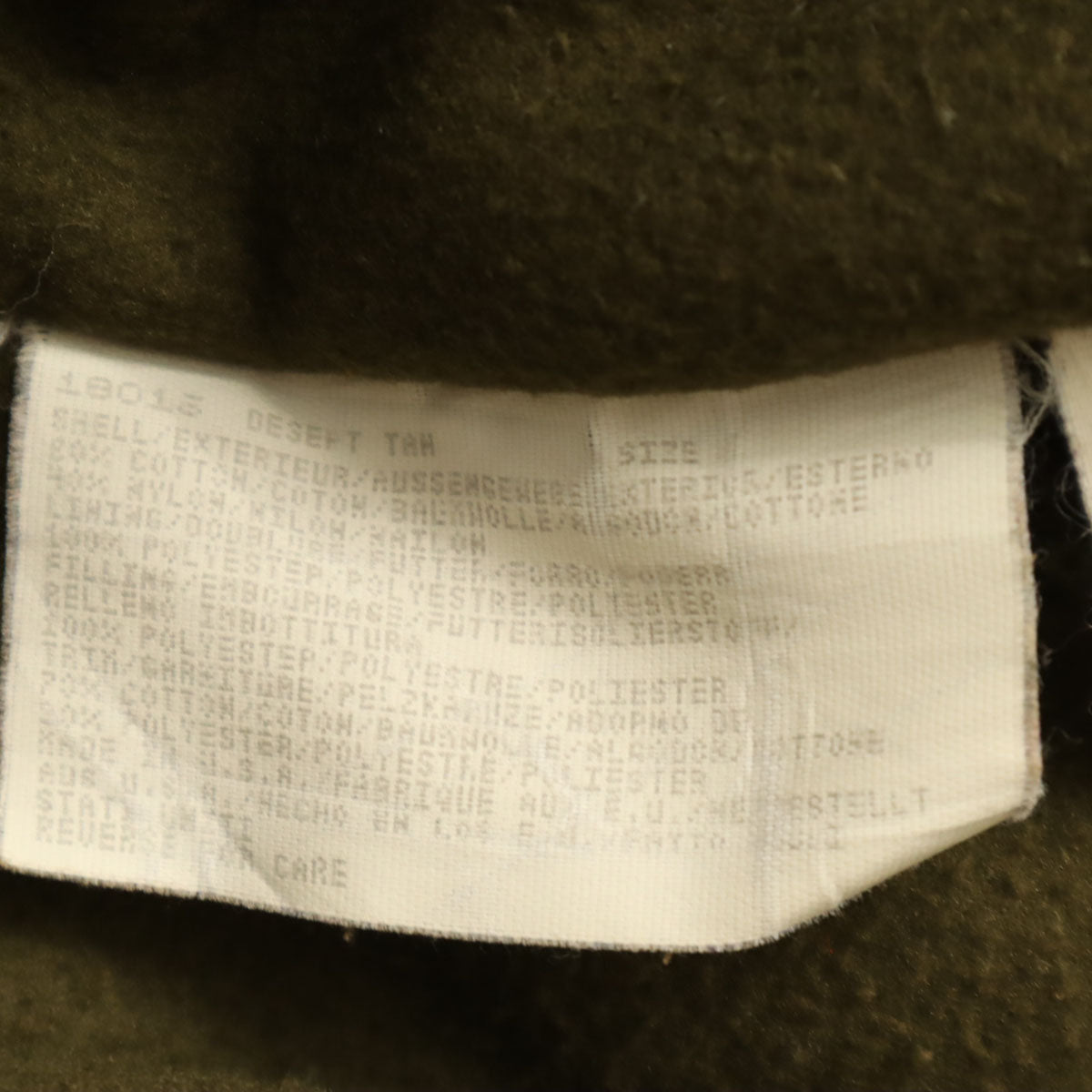 WOOLRICH ウールリッチ 90s USA製 オールド 襟コーデュロイ コート M ベージュ メンズ