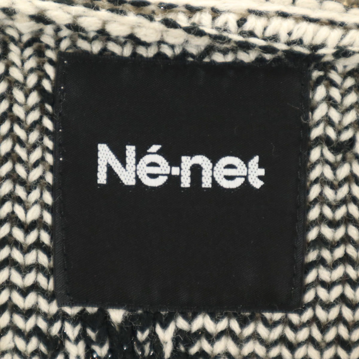 未使用 Ne-net ネネット タナカカツキ 長袖 夢いっぱい ニット 2 アイボリー レディース