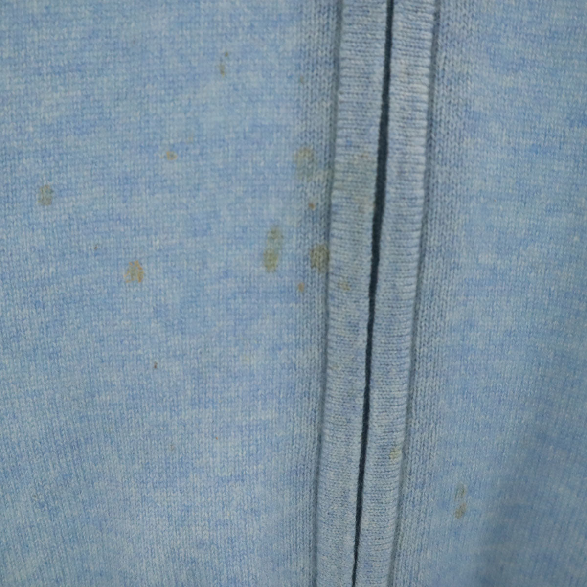 mila schon ミラショーン 日本製 カシミヤ100％ ニットジャケット 46 ブルー系 メンズ