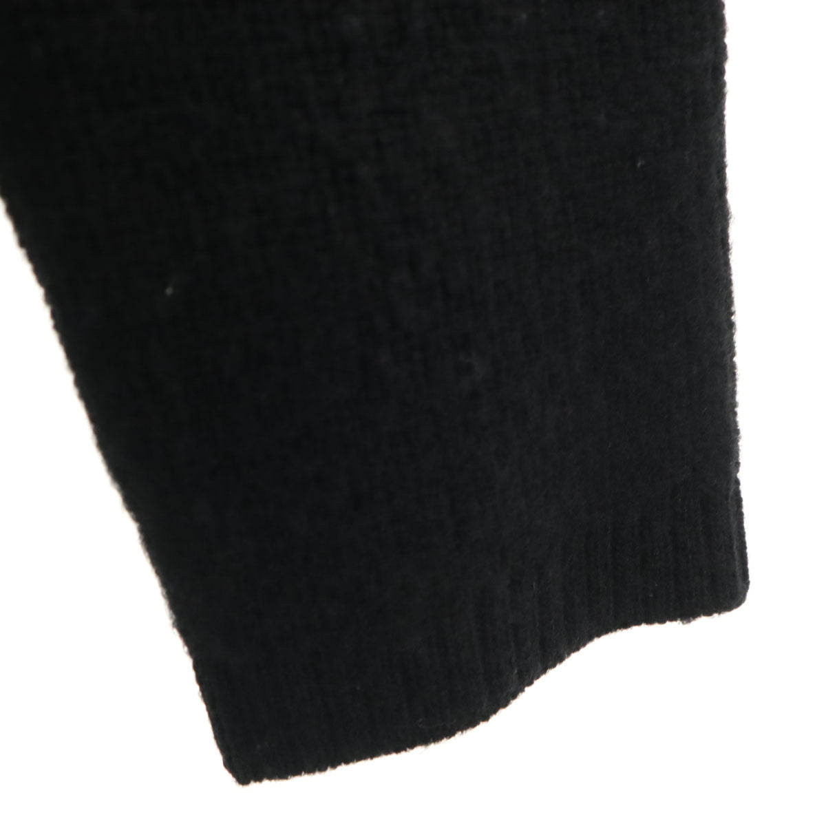 BURBERRY BLACK LABEL バーバリーブラックレーベル 日本製 長袖 セーター 3 ブラック 三陽商会 ニット メンズ