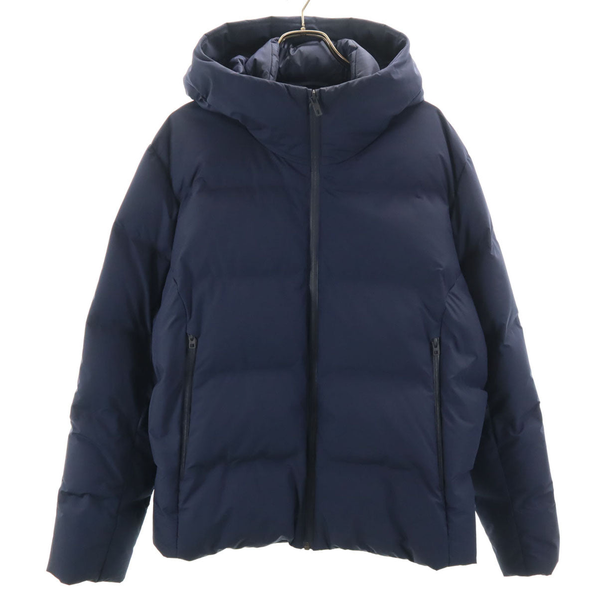 UNIQLO ユニクロ シームレス ダウンパーカー L ネイビー メンズ