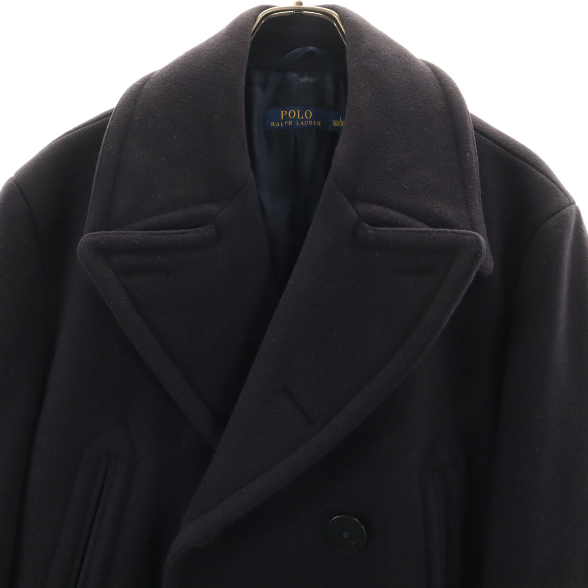 POLO RALPH LAUREN ポロラルフローレン 13スター メルトン ピーコート L ネイビー Pコート メンズ