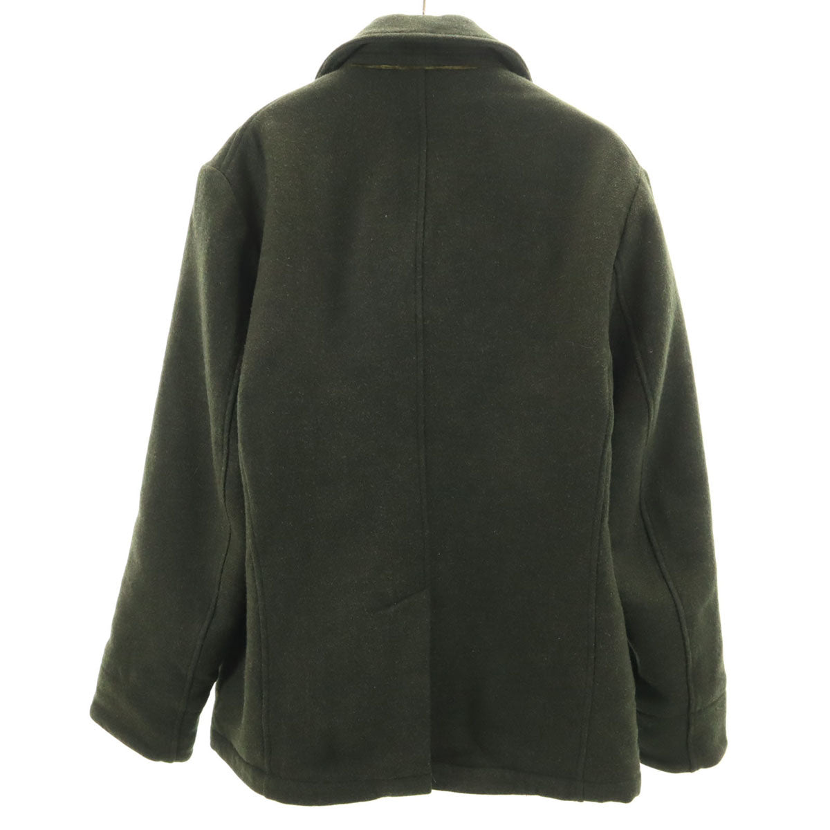 AQUARAMA アクアラマ イタリア製 ピーコート 52 カーキ Pコート メンズ